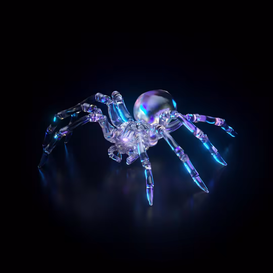 Transparent Spider