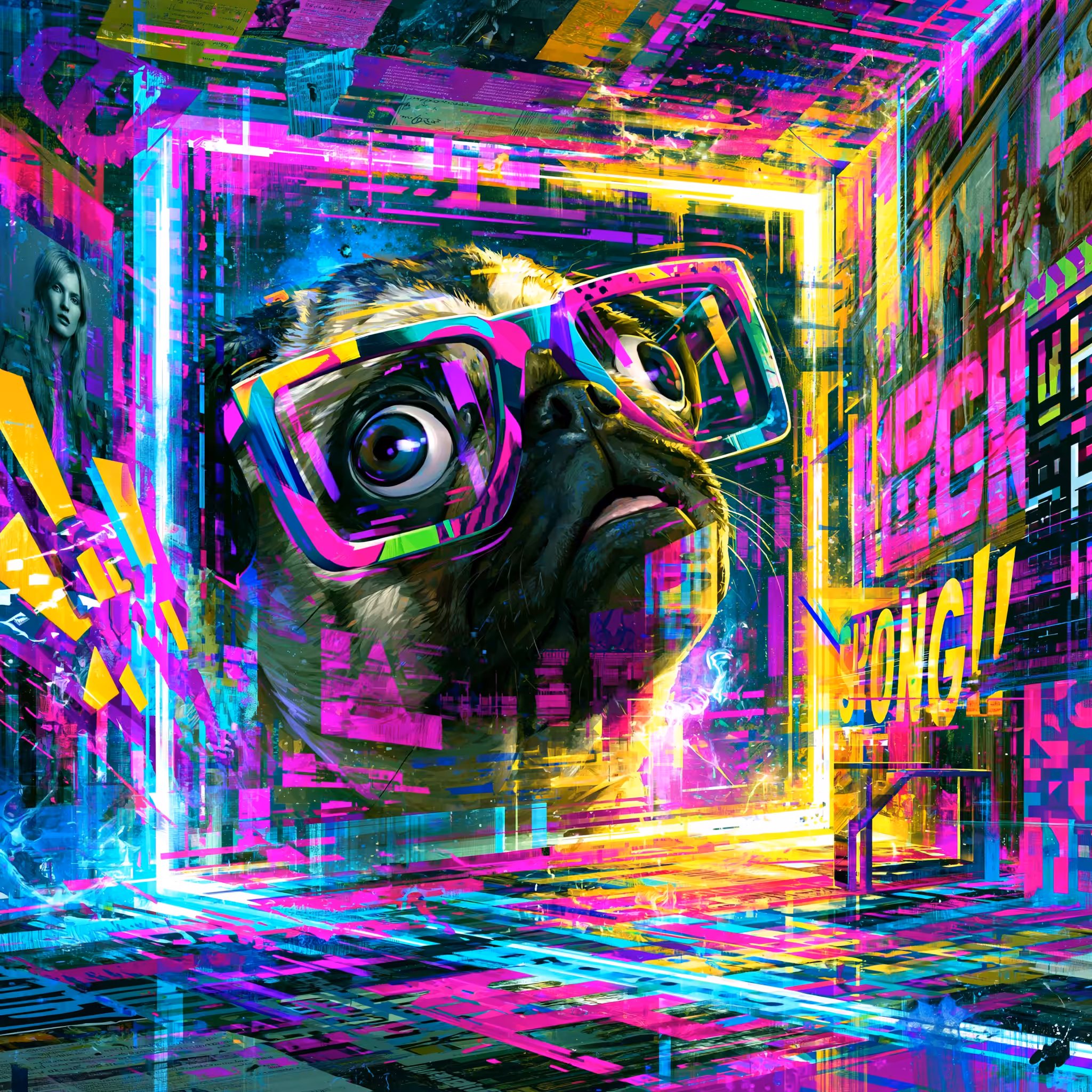 Scattered Pugs: Square Pugness #3