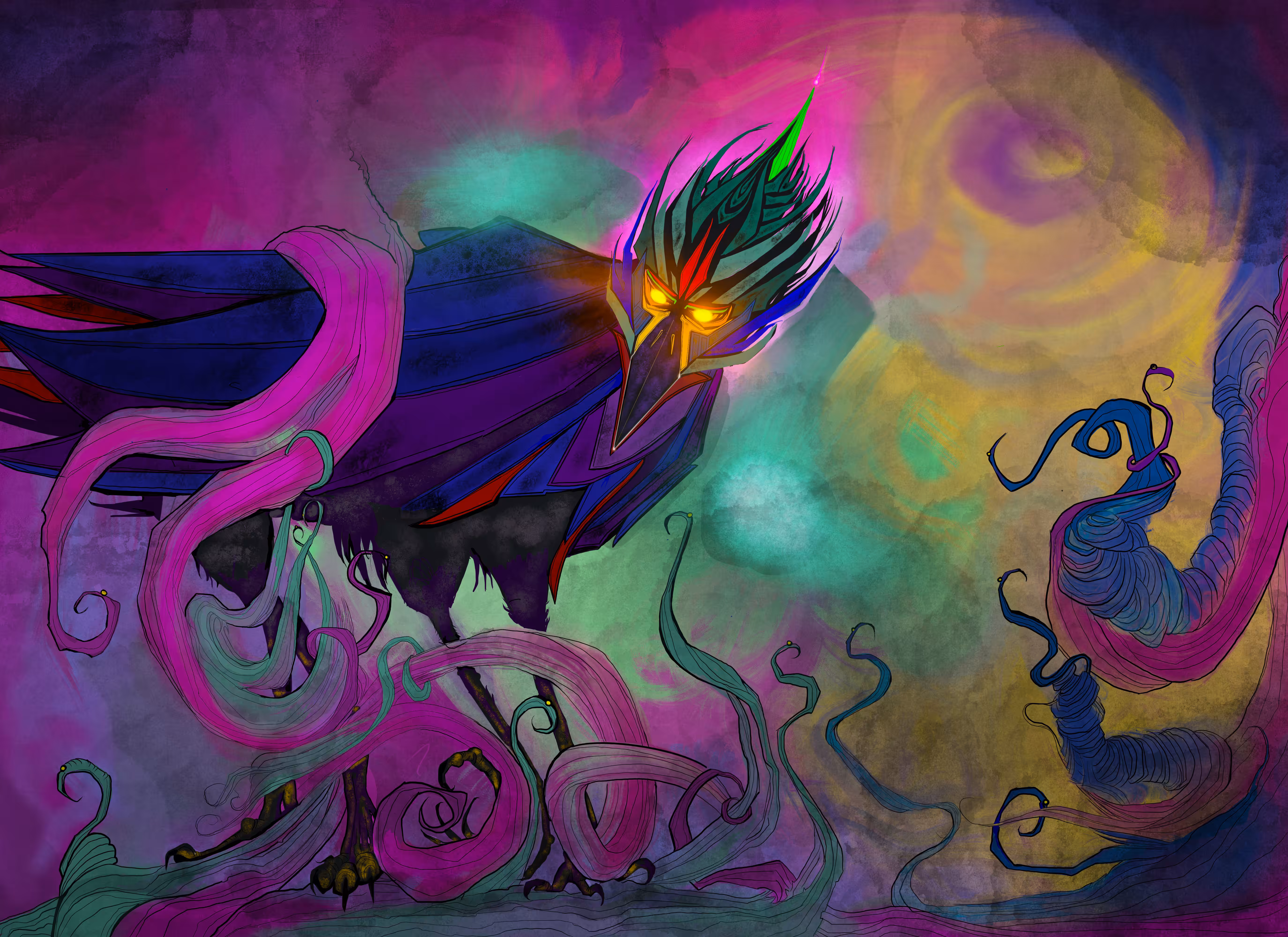 Interdimensional Voltronic Phoenix 