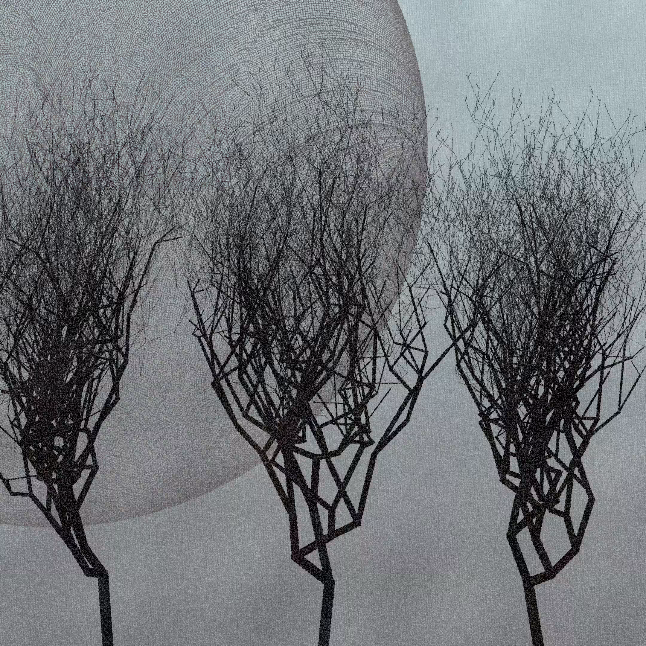 Three dead trees on earth #163