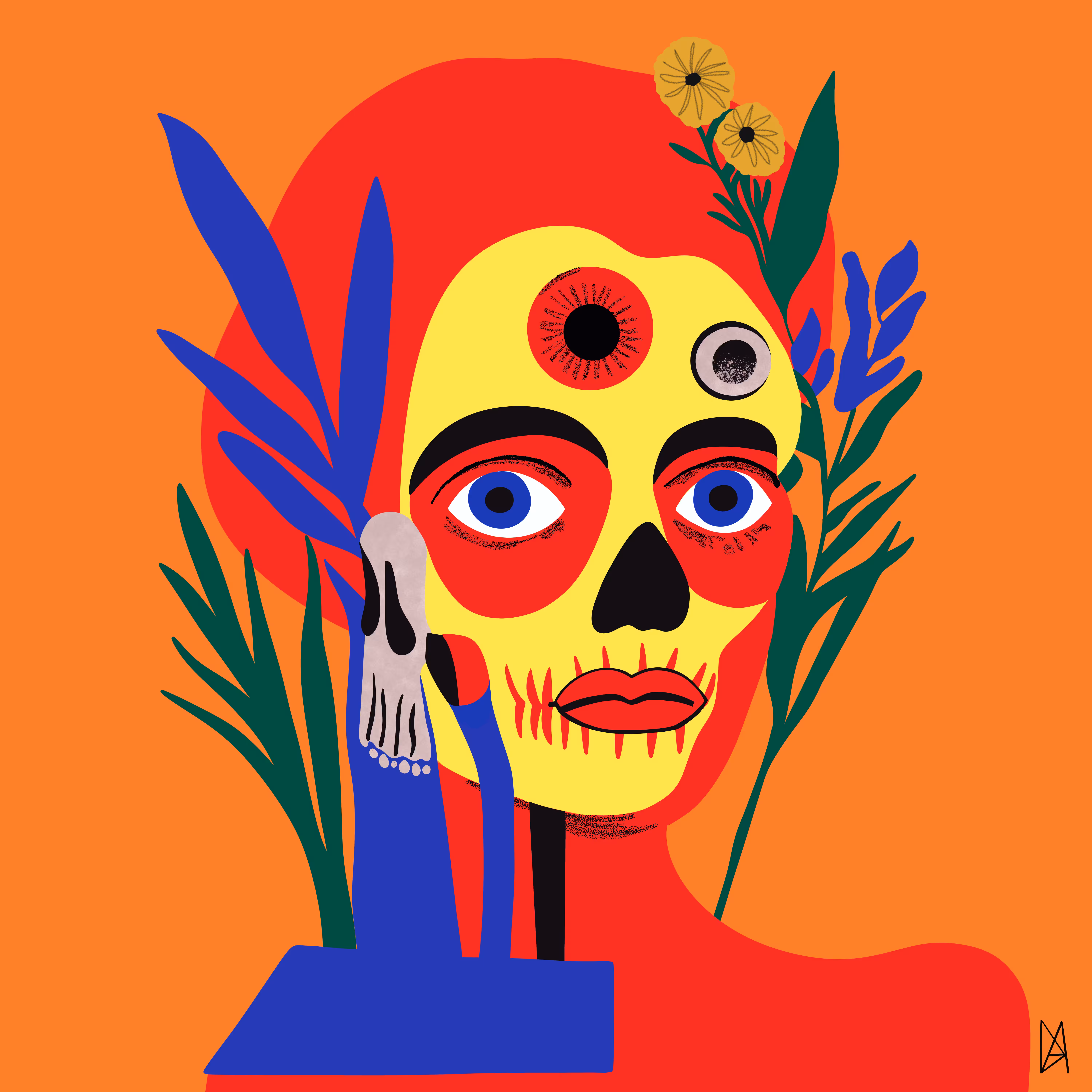 Skull Bouquet 1.0
