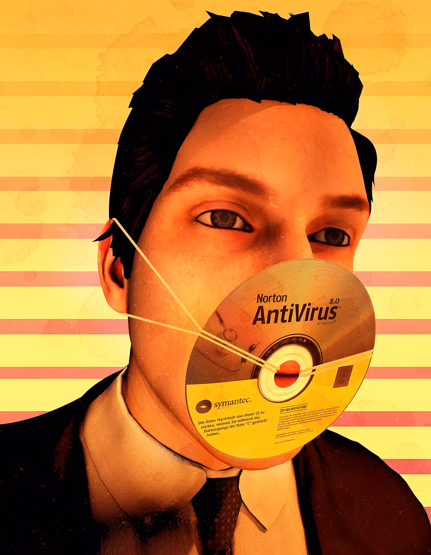 [Day 1969] “NORTON’S ANTI-VIRUS FACE MASKS"