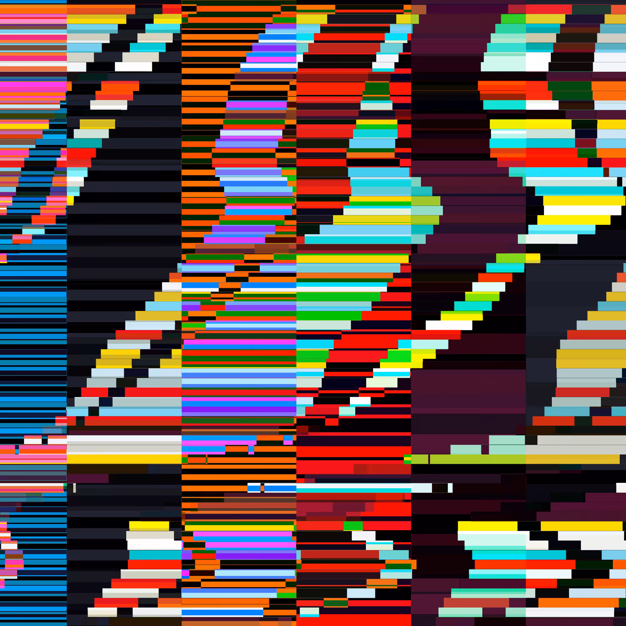 Glitchometry Stripes #54