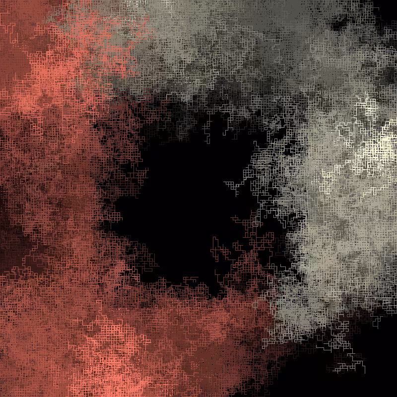 Pixel Tunnel III #117