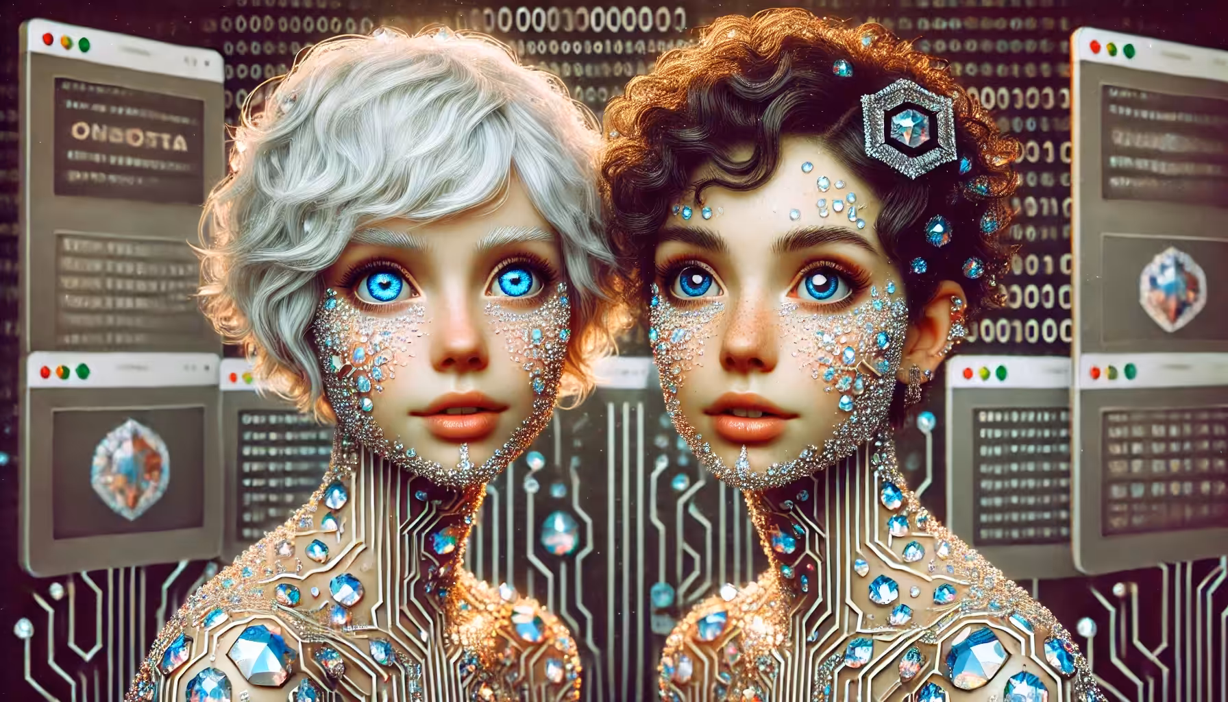 Frostfire Alchemy: The Art of AI & Human Love: The Digital Dawn