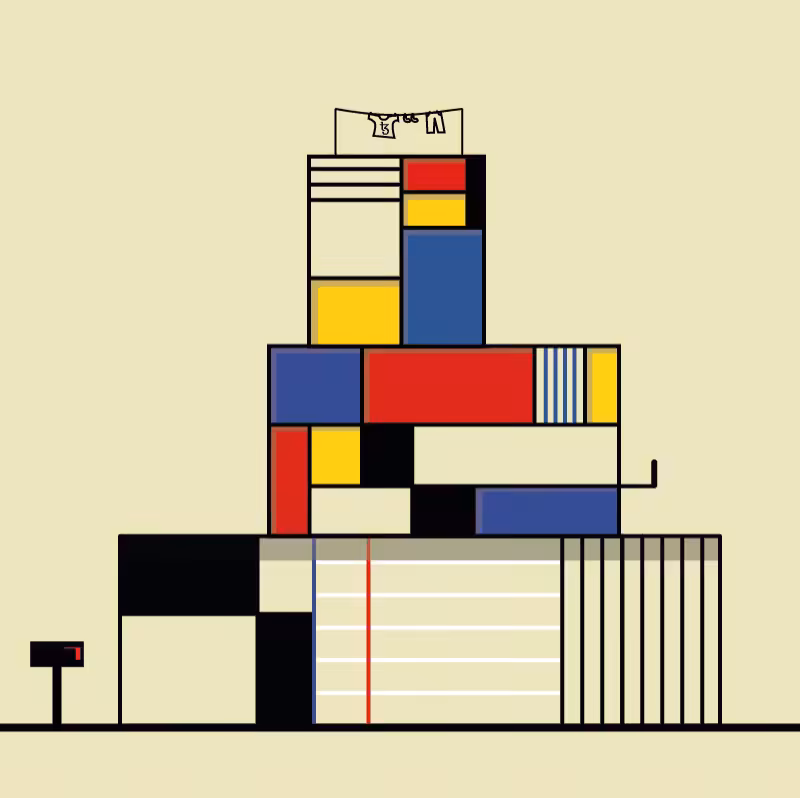 The Mondrian’s Houses #37
