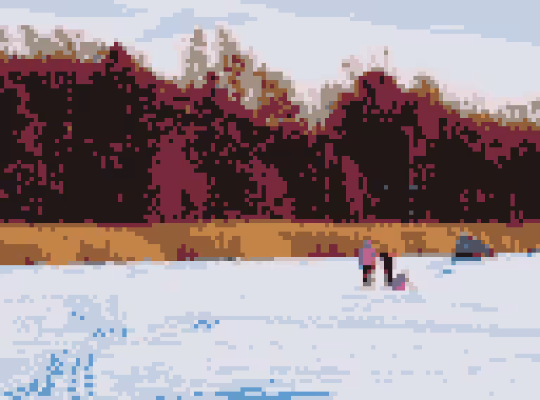 A frozen world