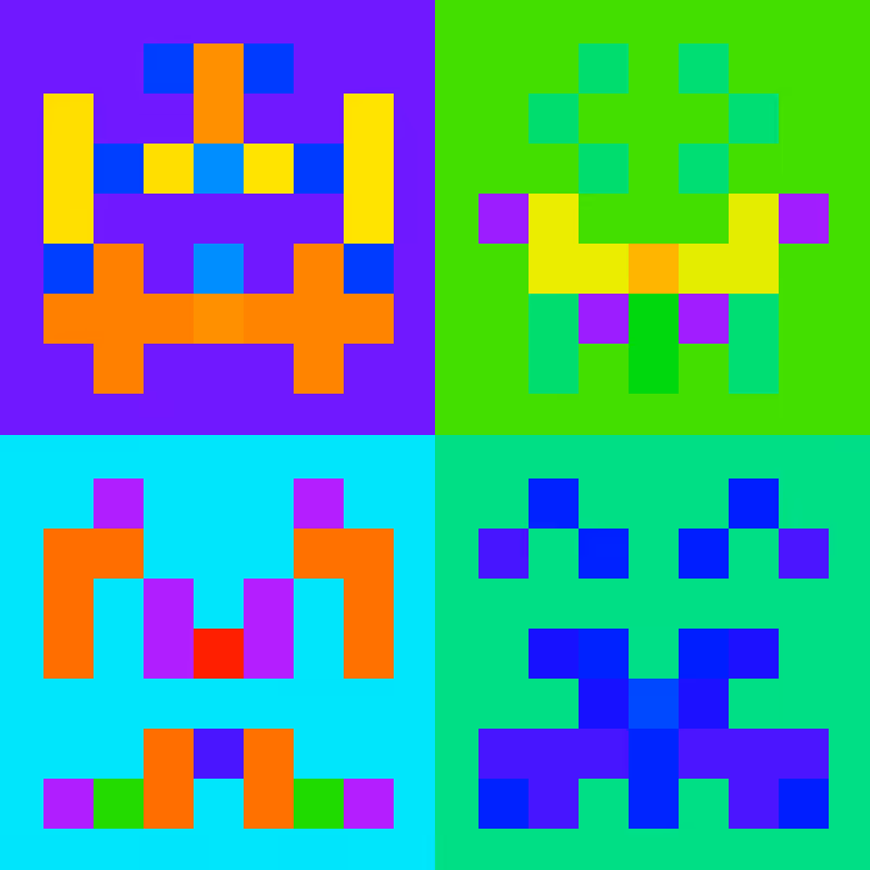 Quadruple Invaders #6