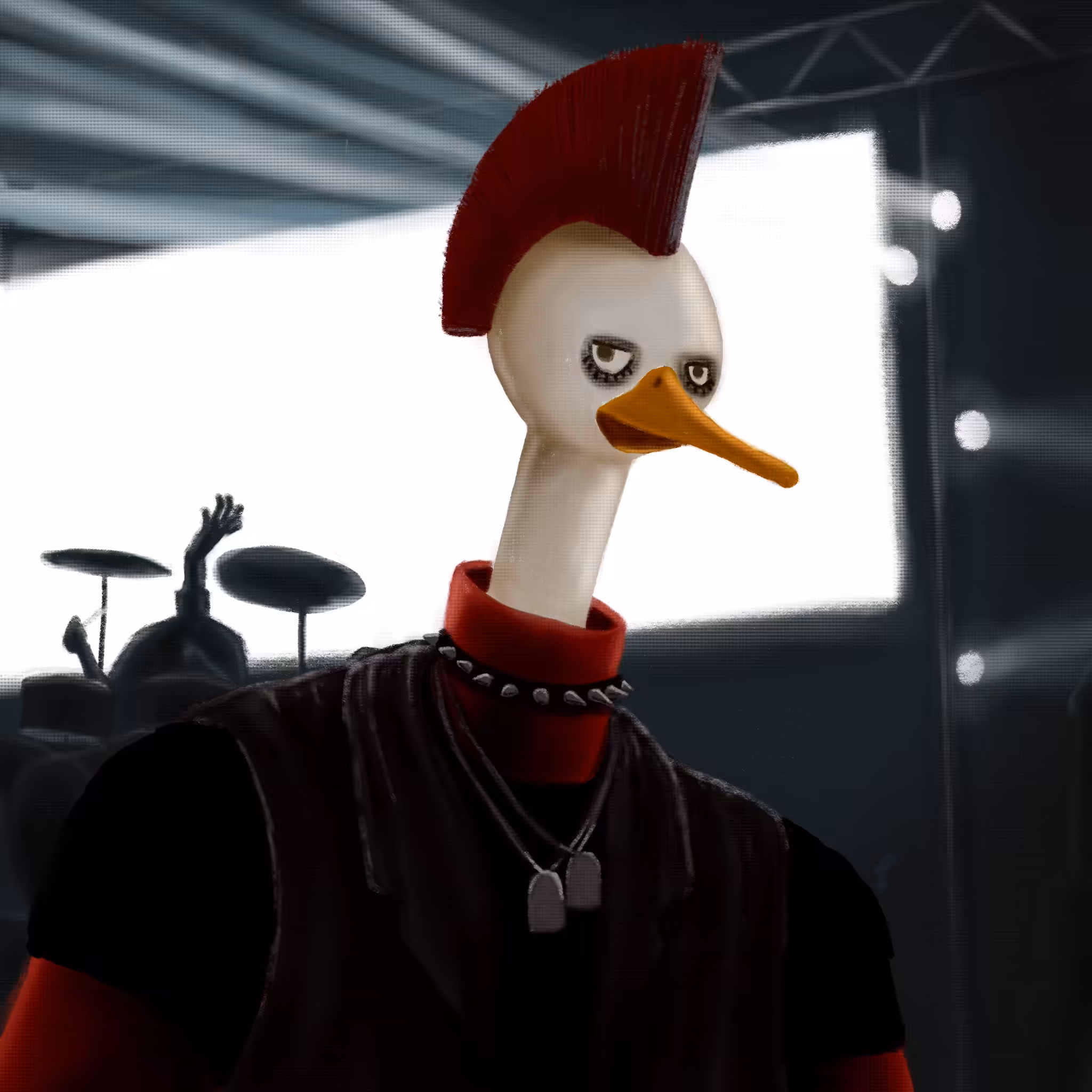 Rock ducks in concert 22