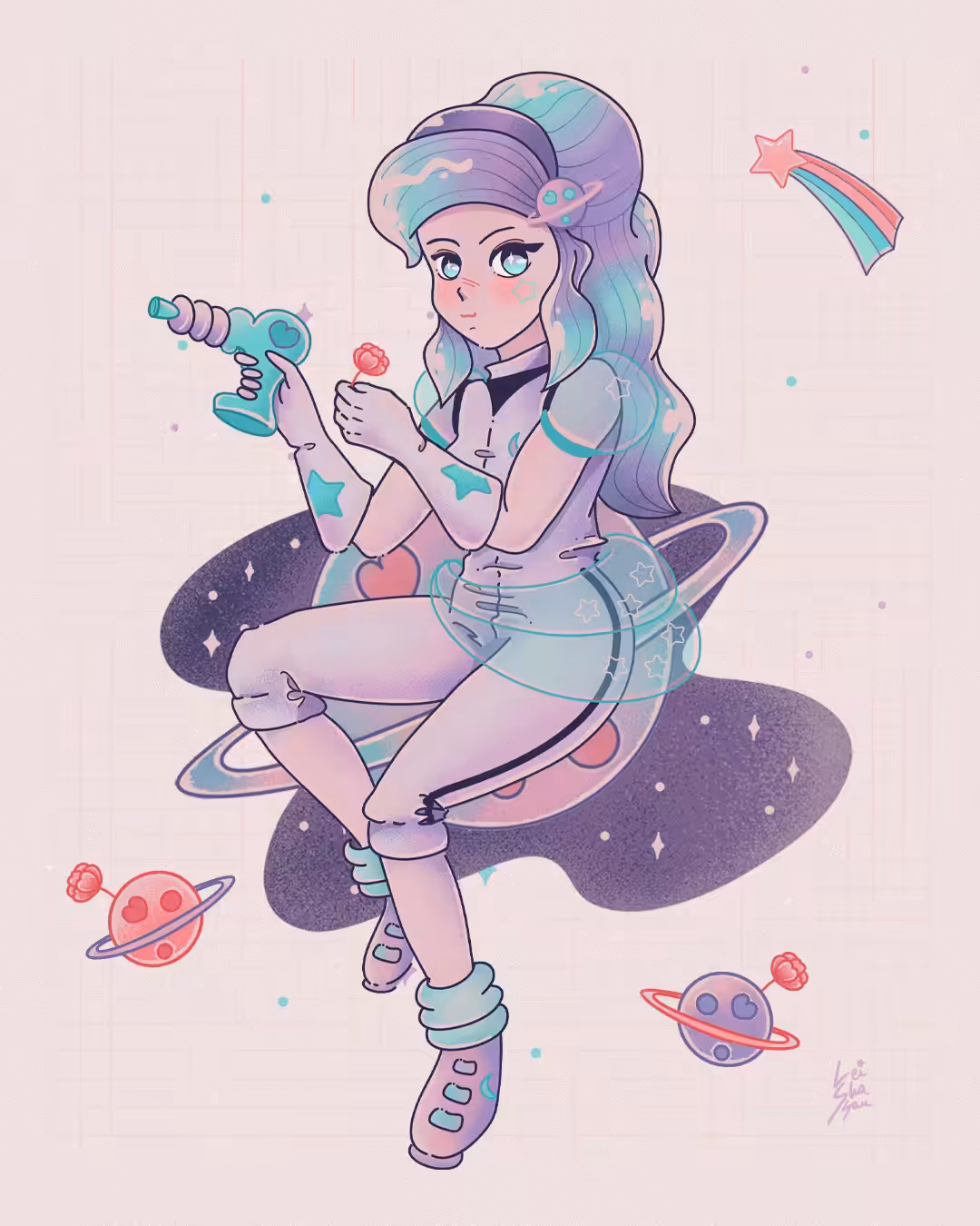 Space Girl 02