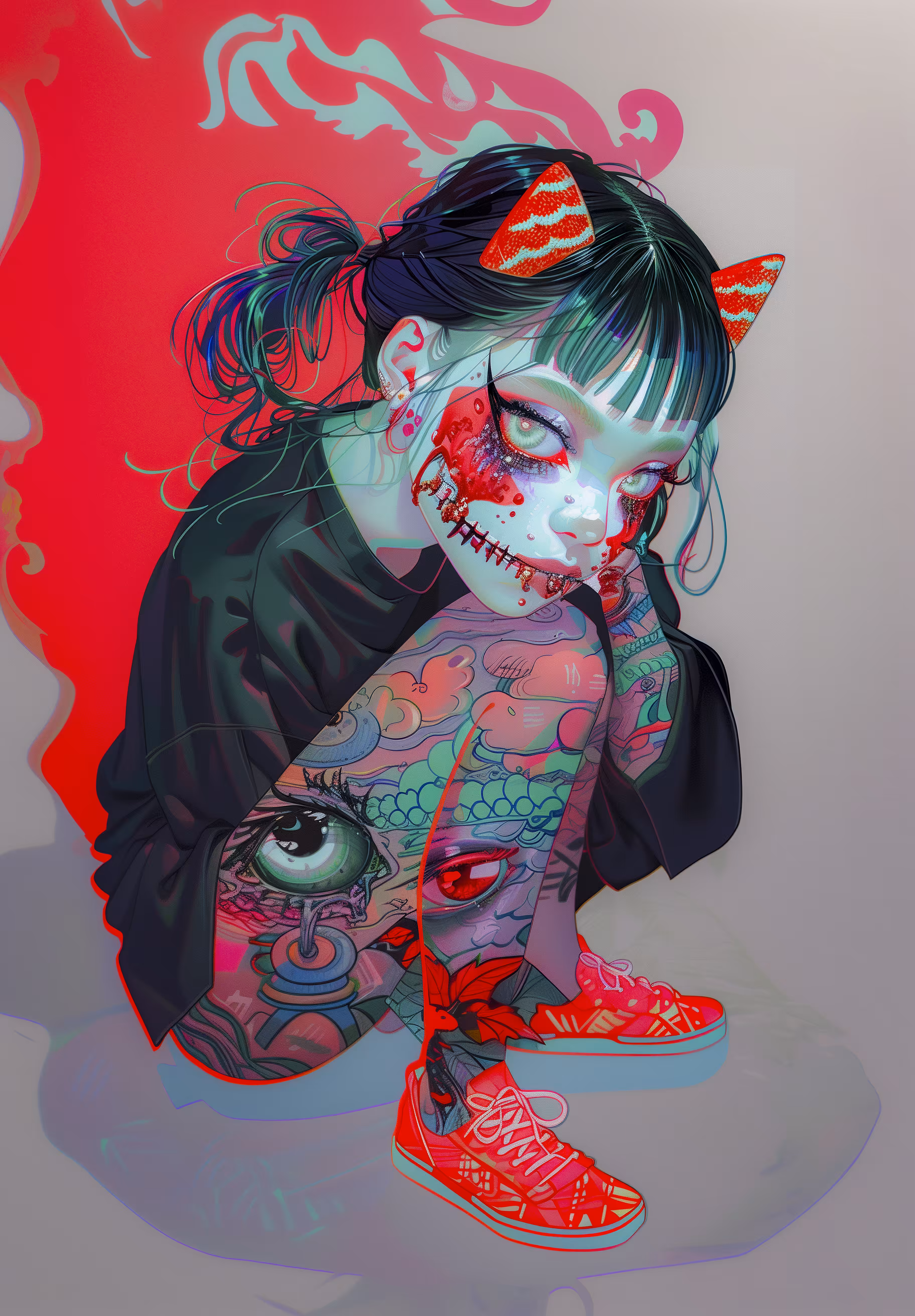 Super Oni Girl #1