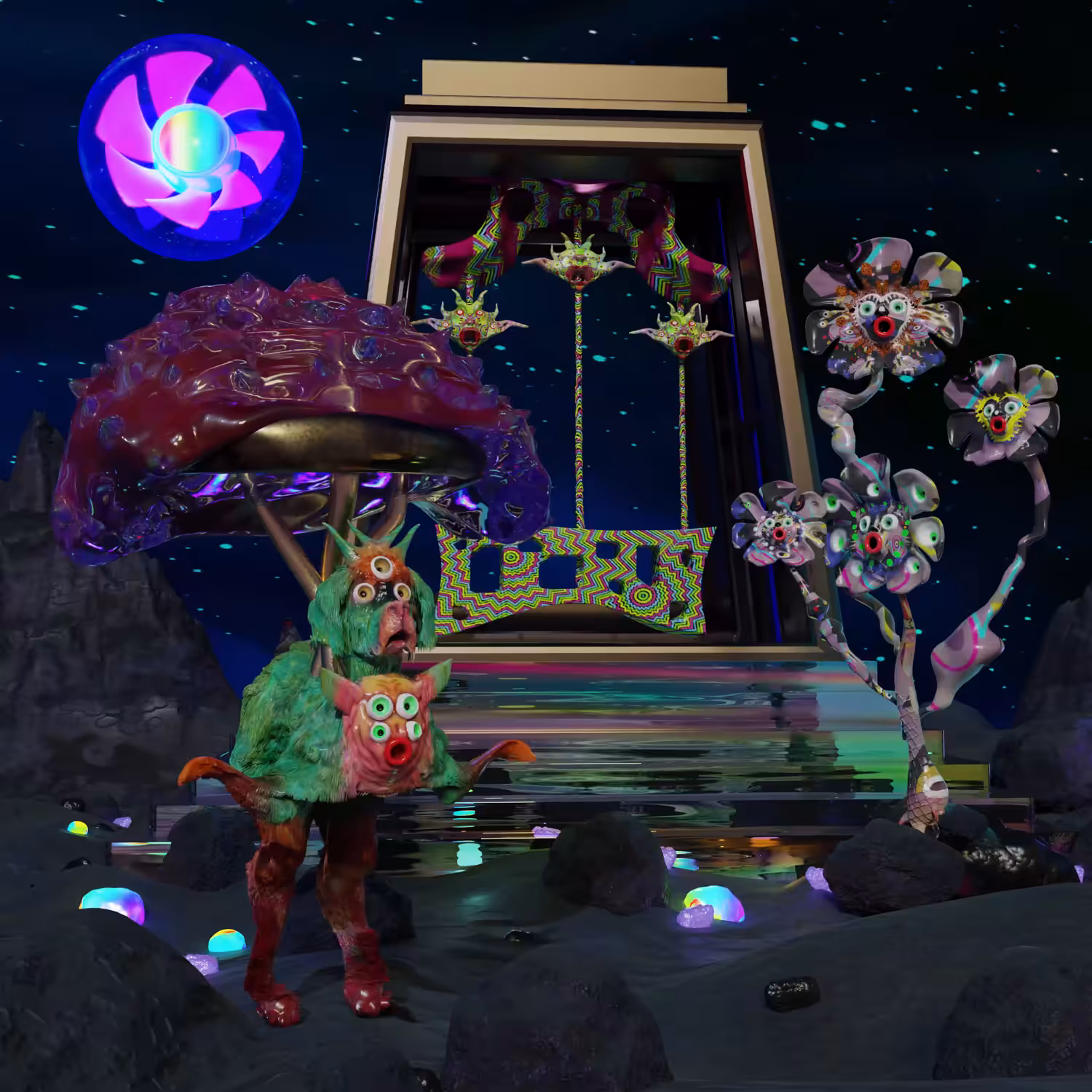 Microcosmic Night Vibes