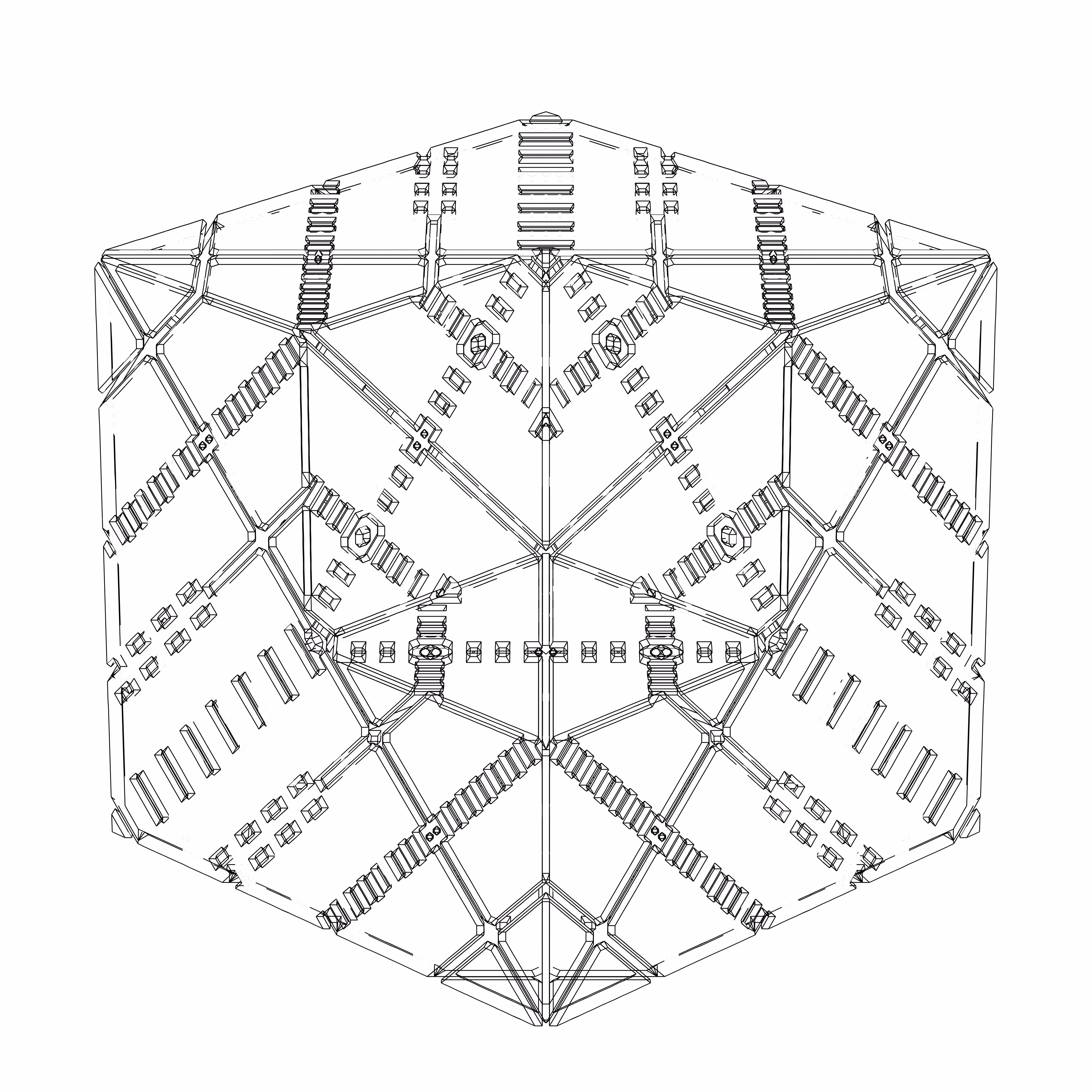 LL21 Alien Art Cube #532