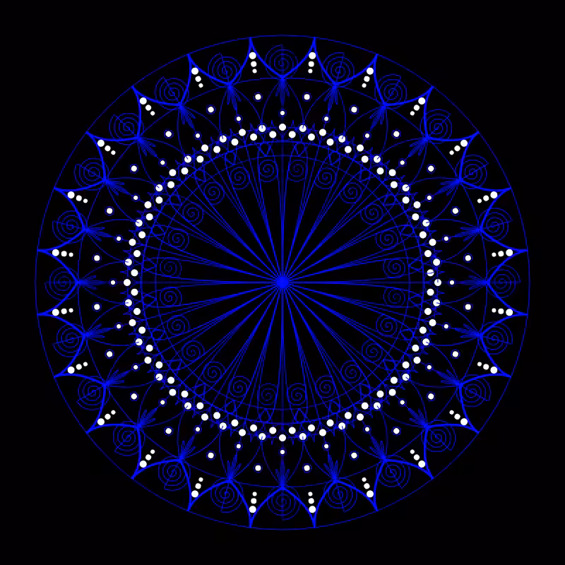 Fixed mandala #003 #1