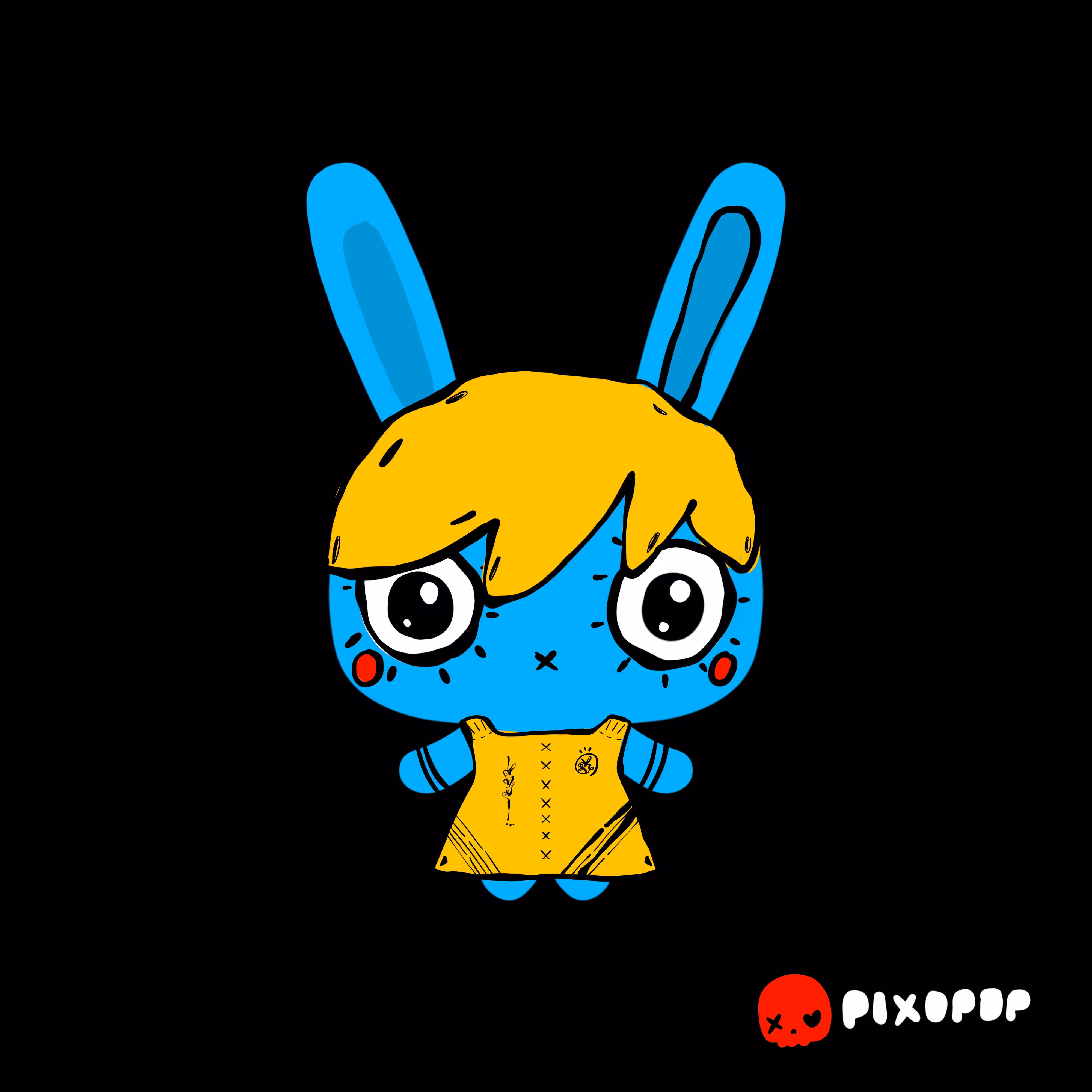 PIXOPOP CUTIES: Stitch Bunny #165