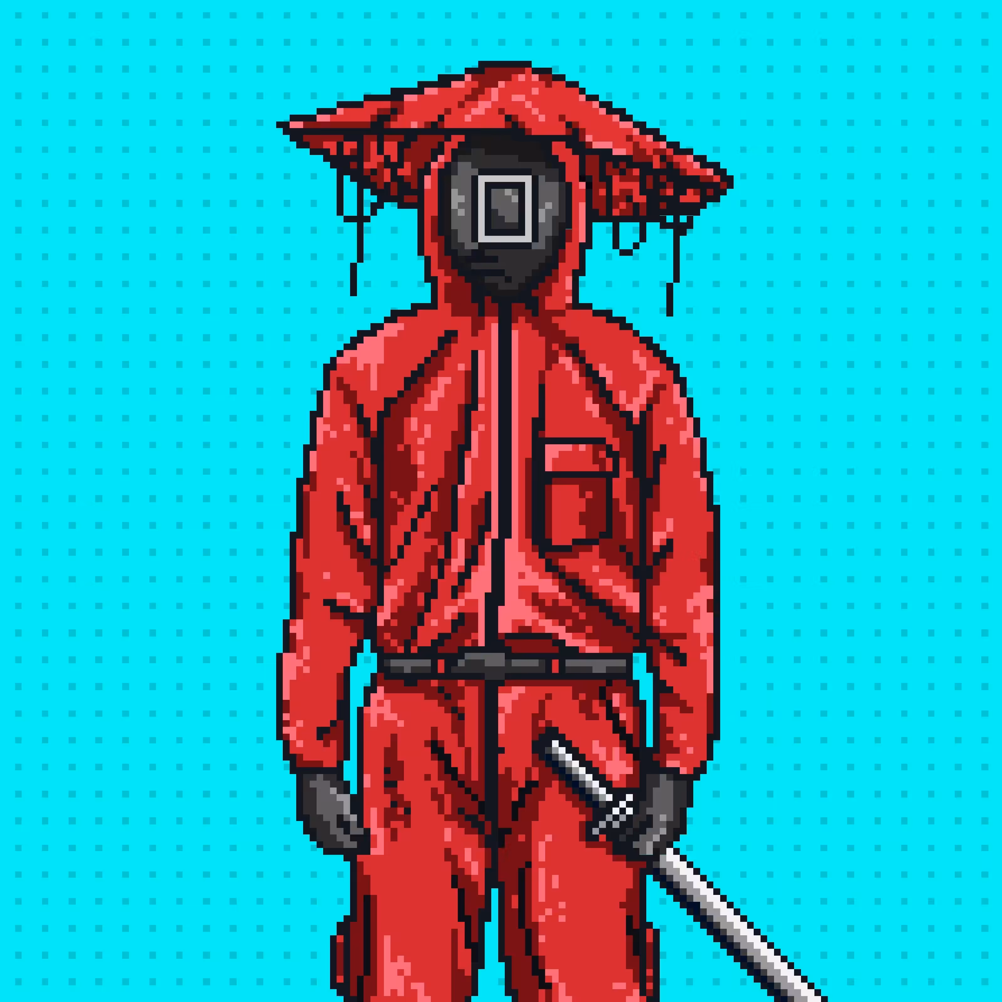 SamuraiPixel #0005 (SquidGame Edition)