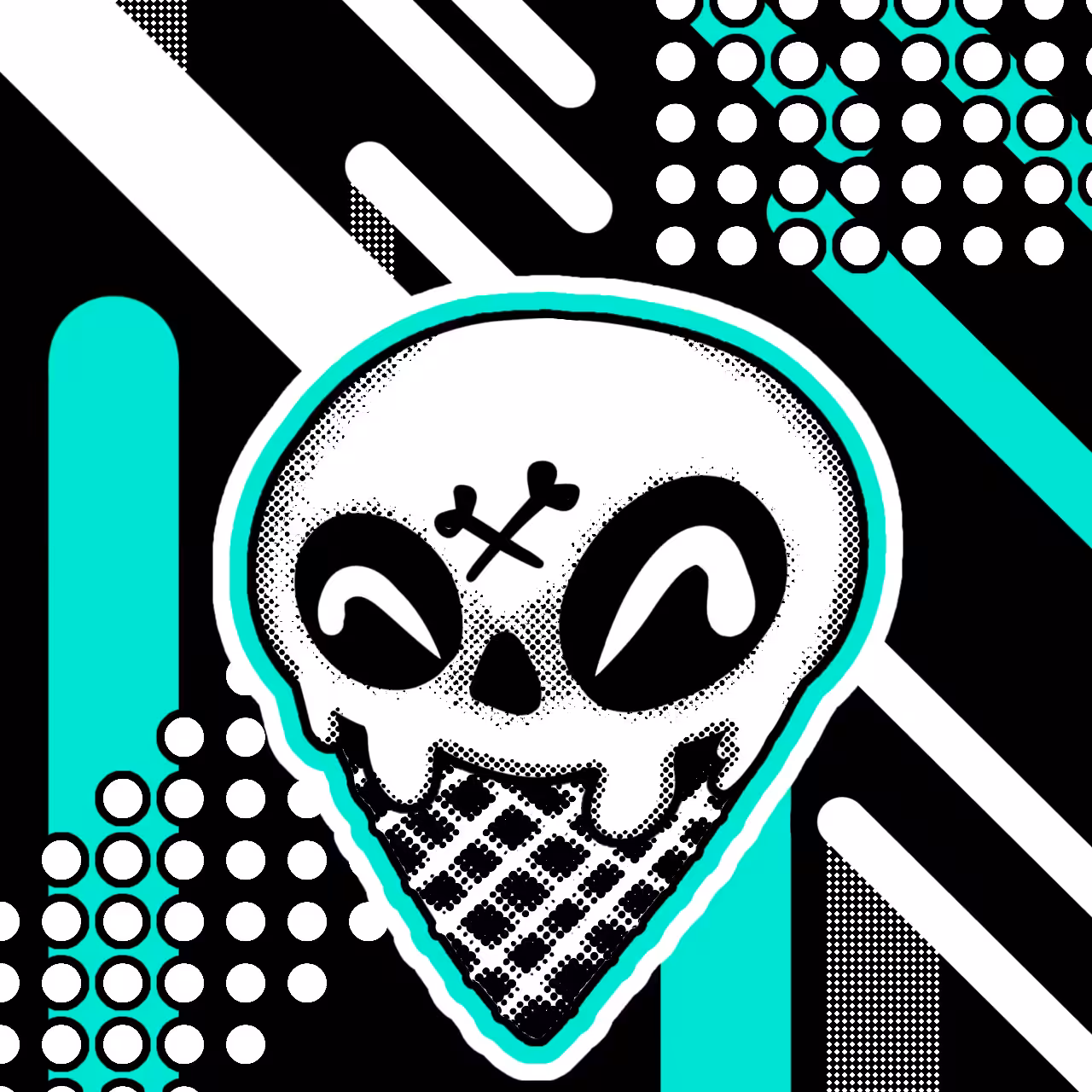 Ice Cream #9K "MONOCHROMINT"