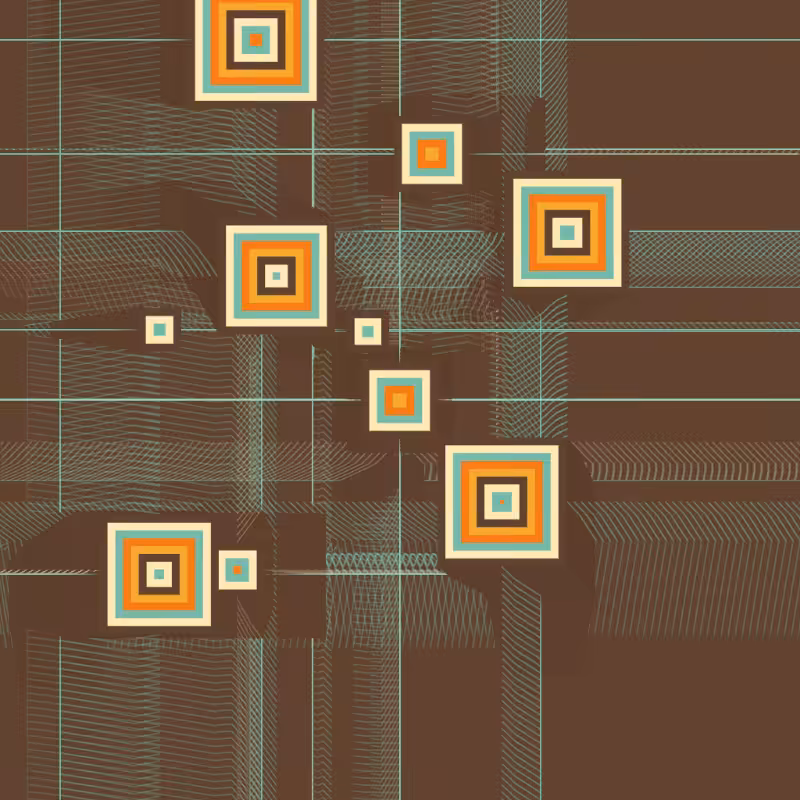 Living Squares Study I #17