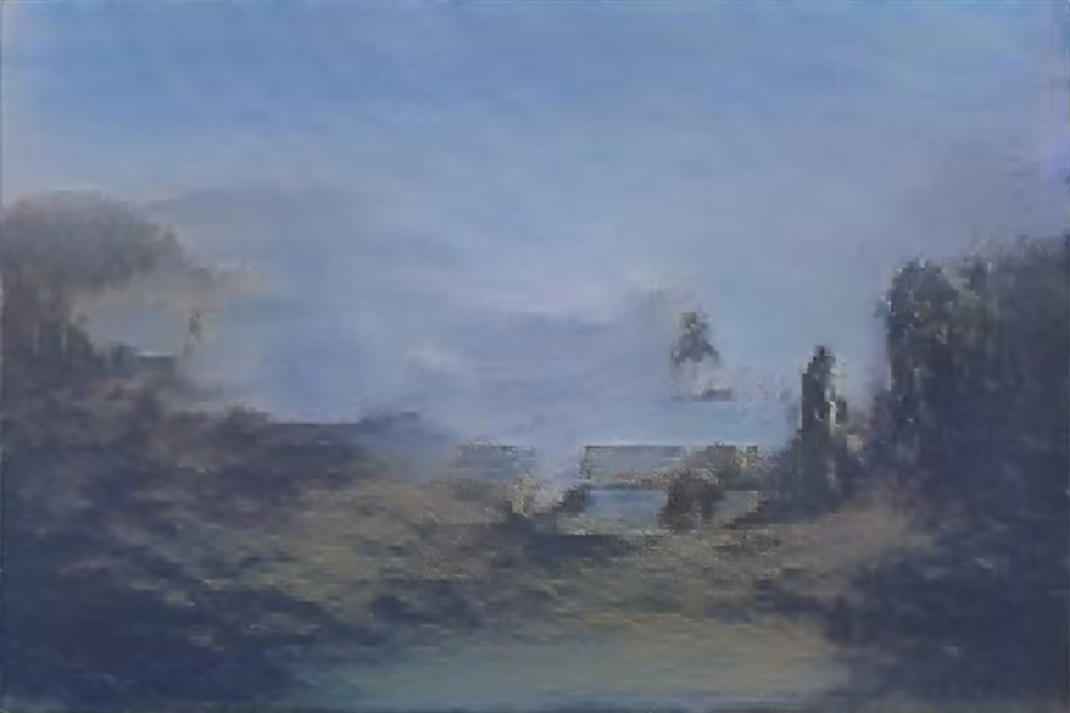 The Harbor in the Mist