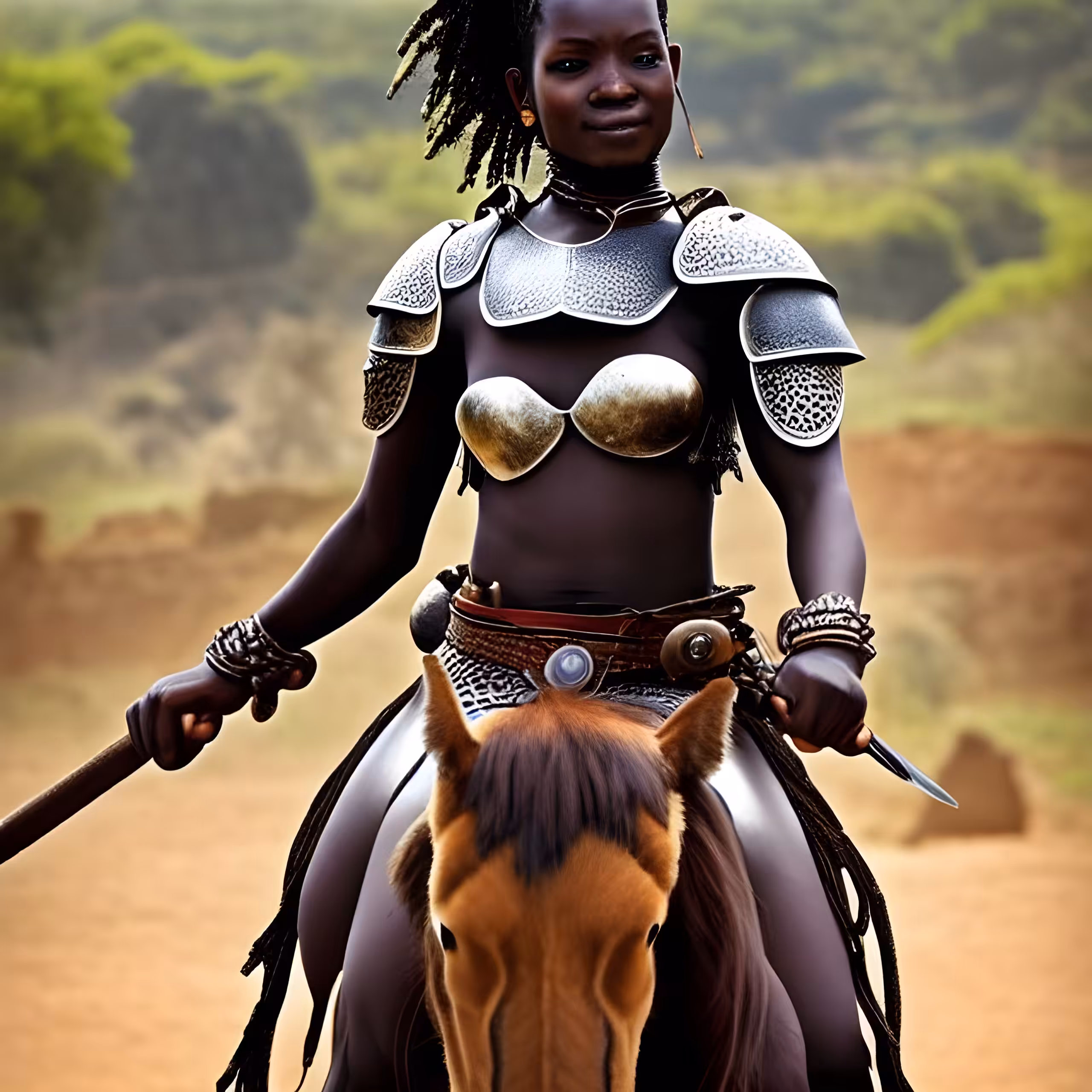 African Female Warrior 11