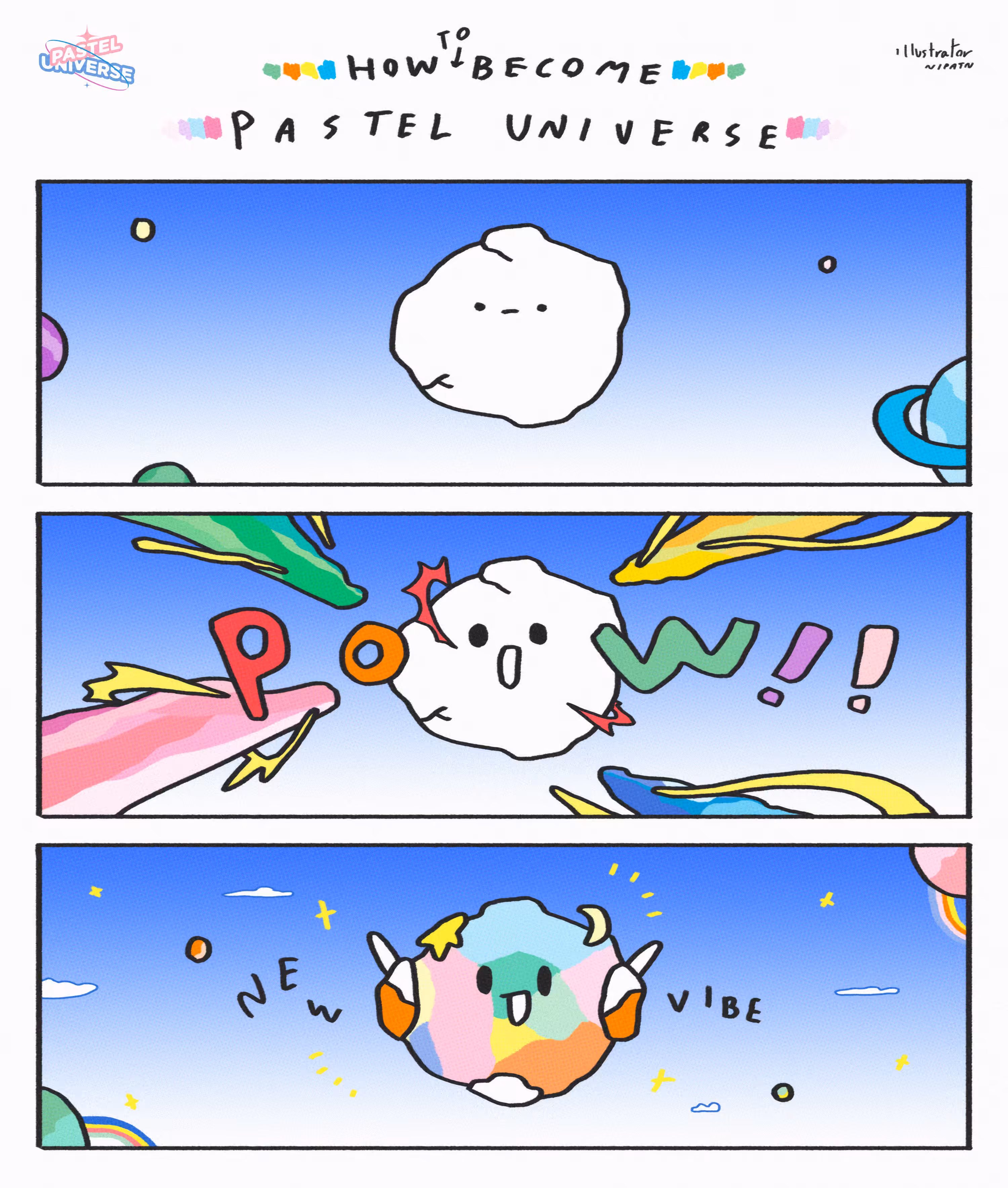 HOW TO BECOME "✨ PASTEL UNIVERSE 🎨"