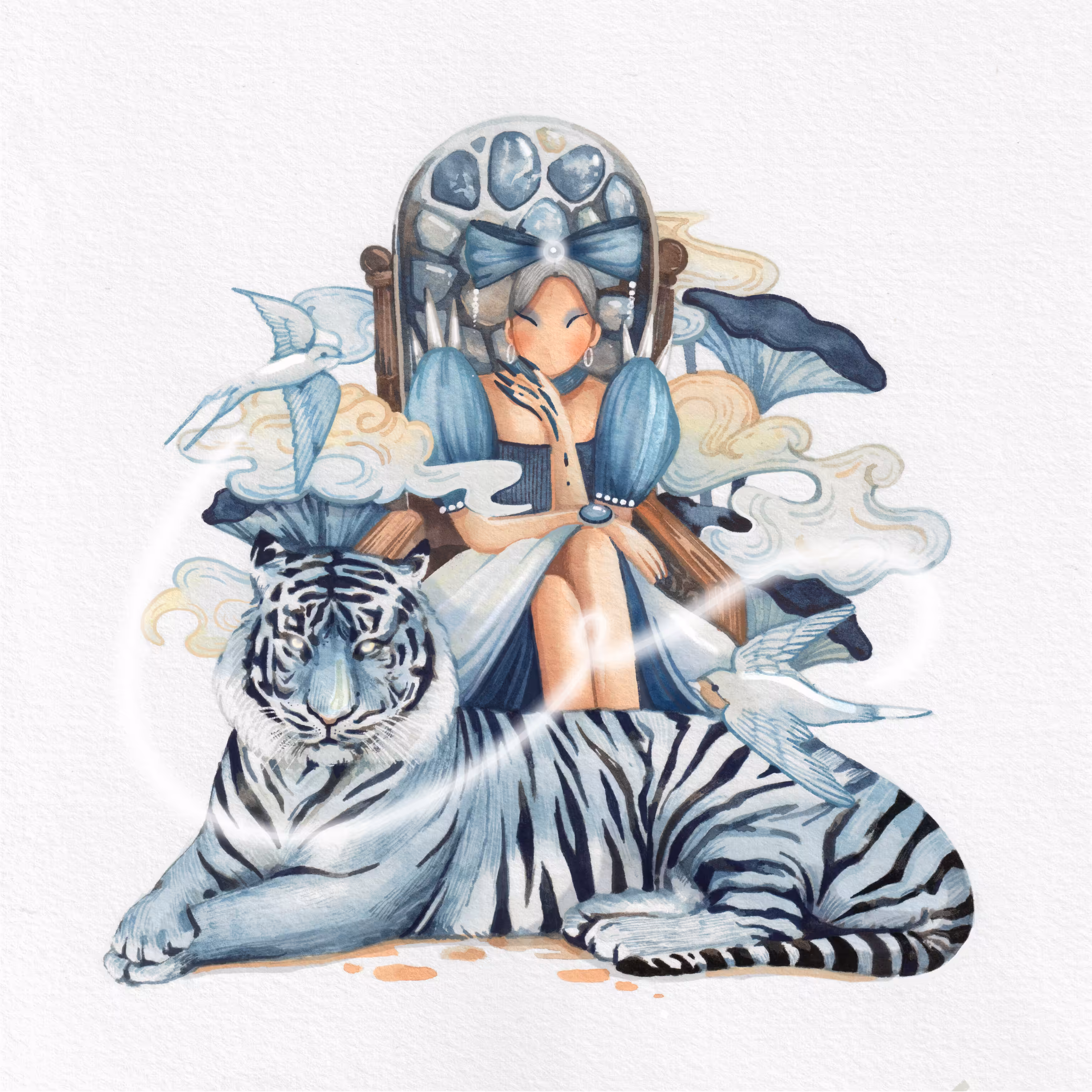 The Queen and Water Tiger