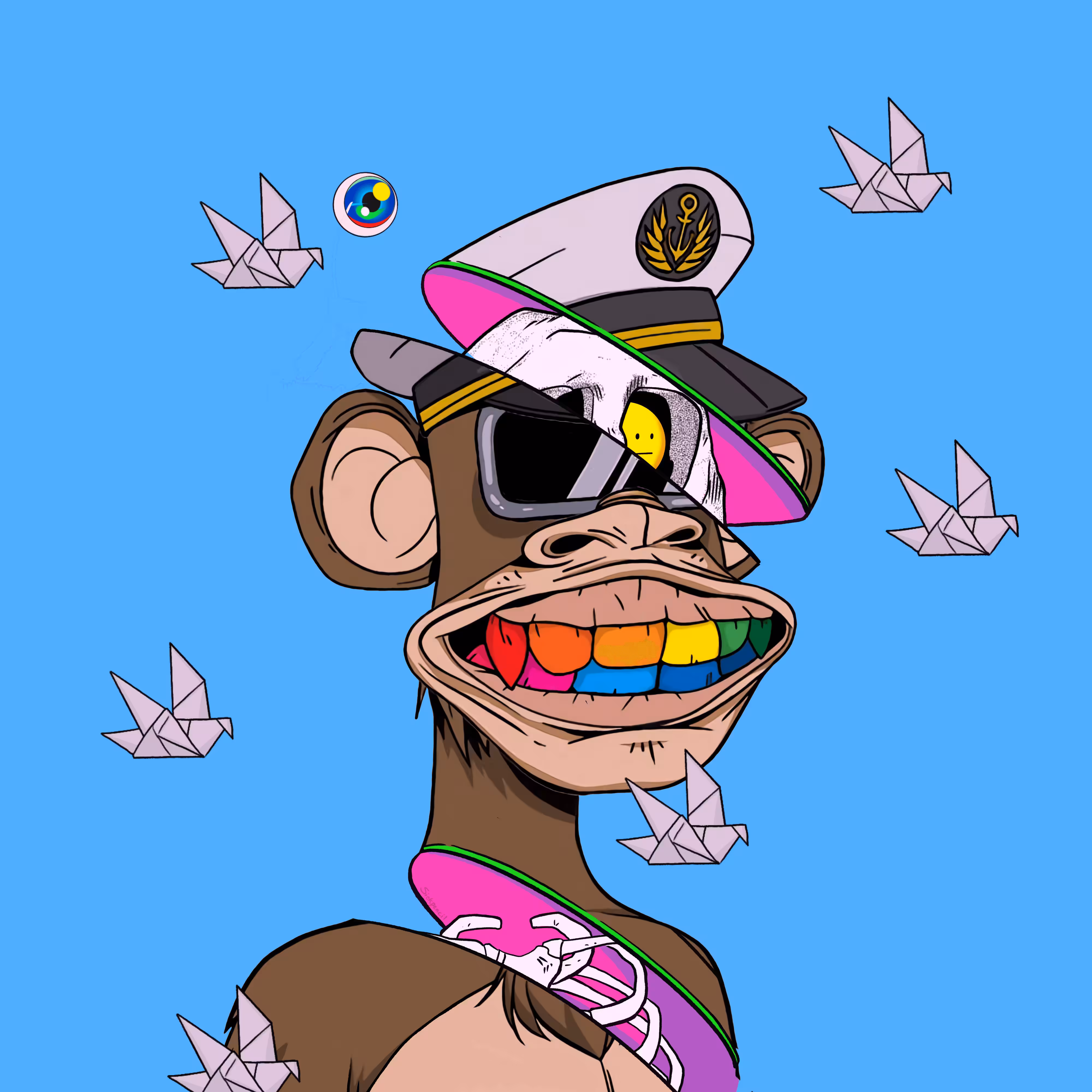 Bored Ape 2969 x Sickpencil
