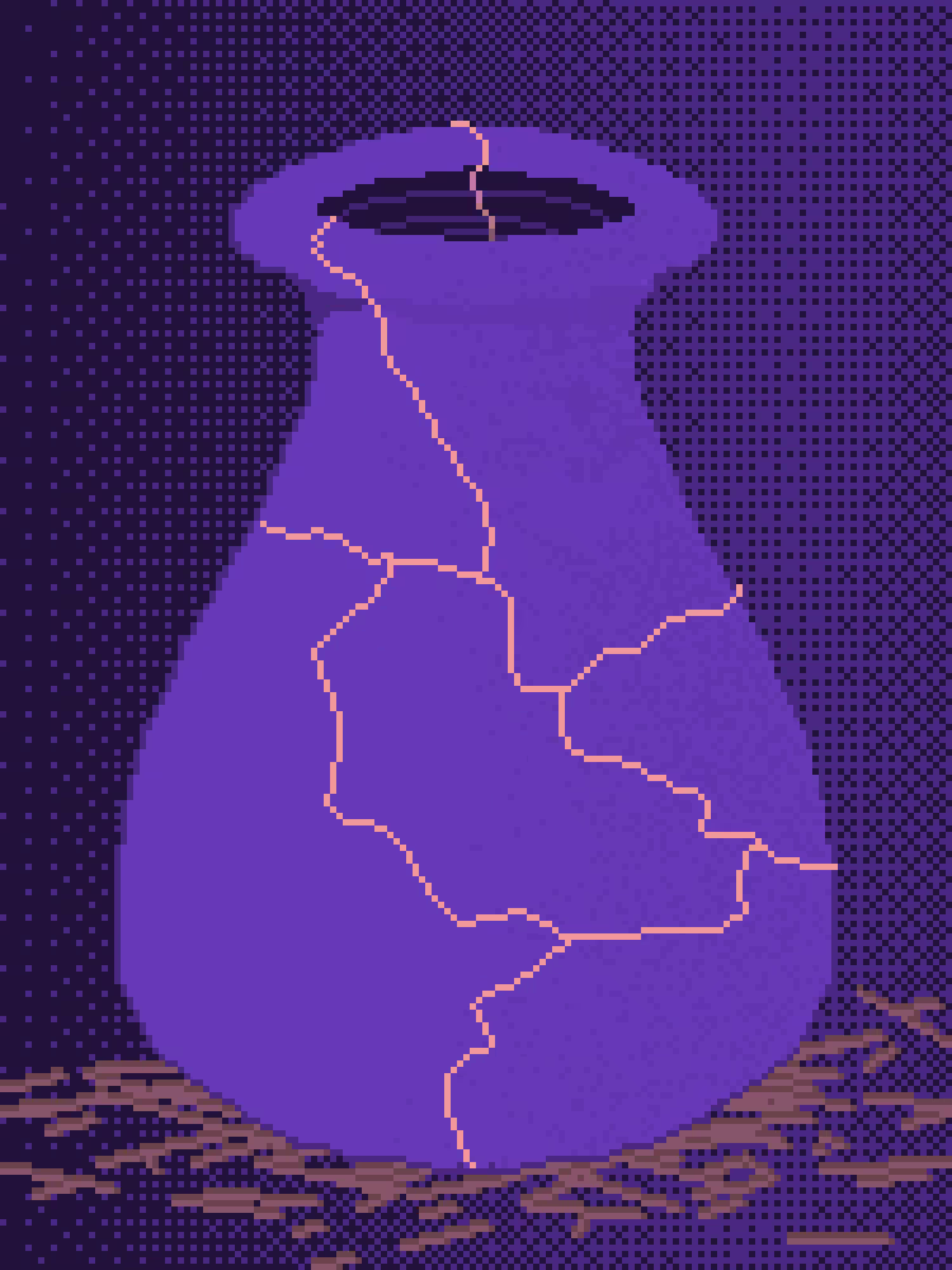 Cerimonial Vase #24 Kintsugi