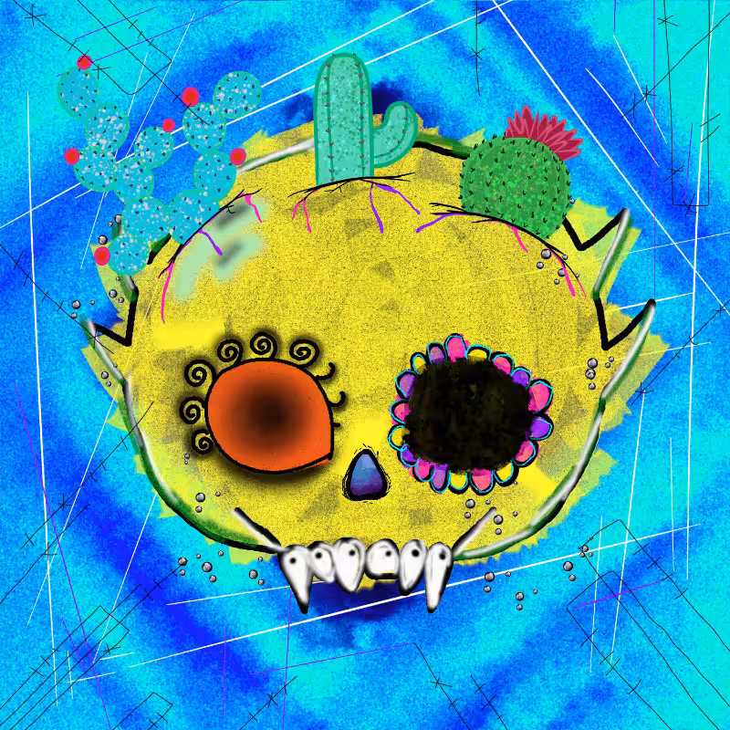 Mexican Candy Skulls #31