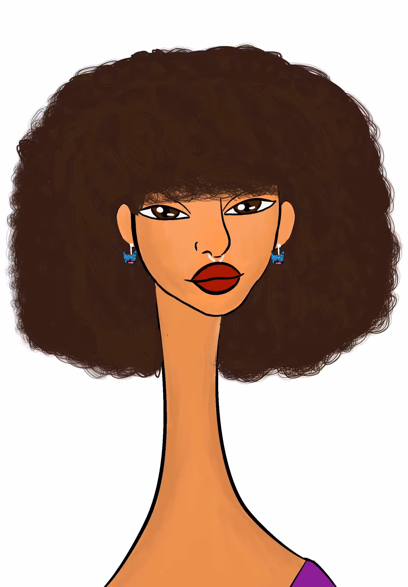 Long Neckie Ladies: Long Neckie Lady #2479