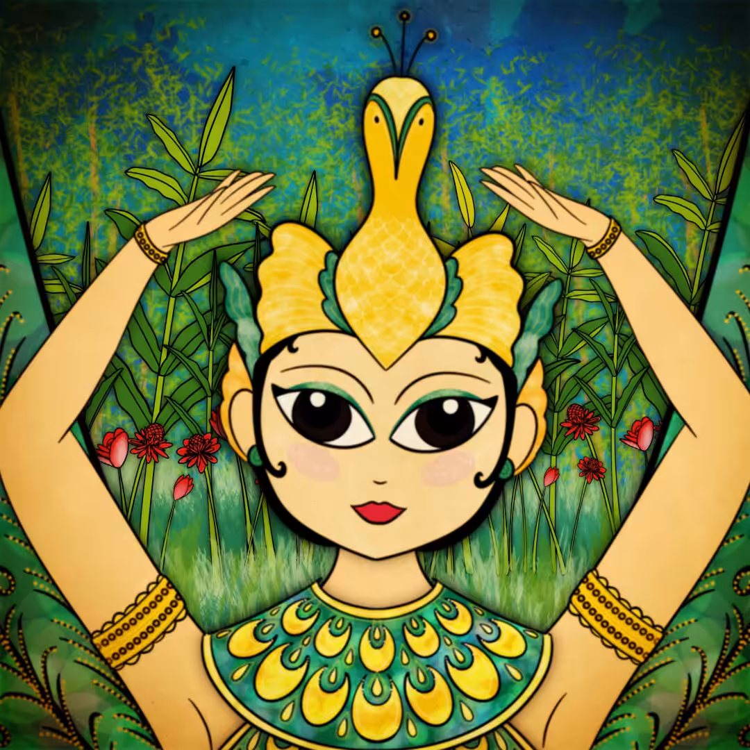 An Indonesian Girl: Tari Merak from West Java