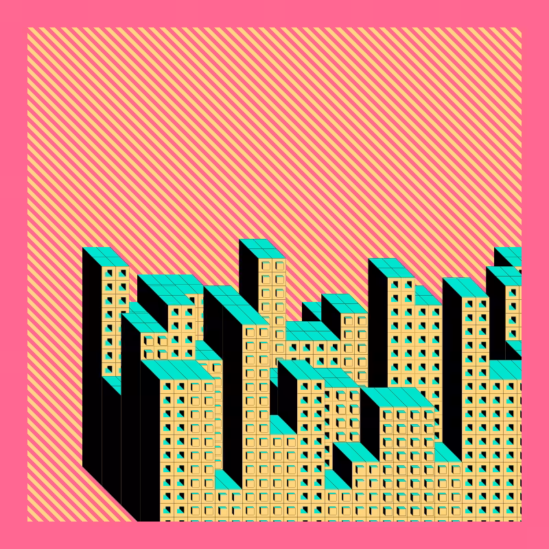 Cube City - Upside Down #4