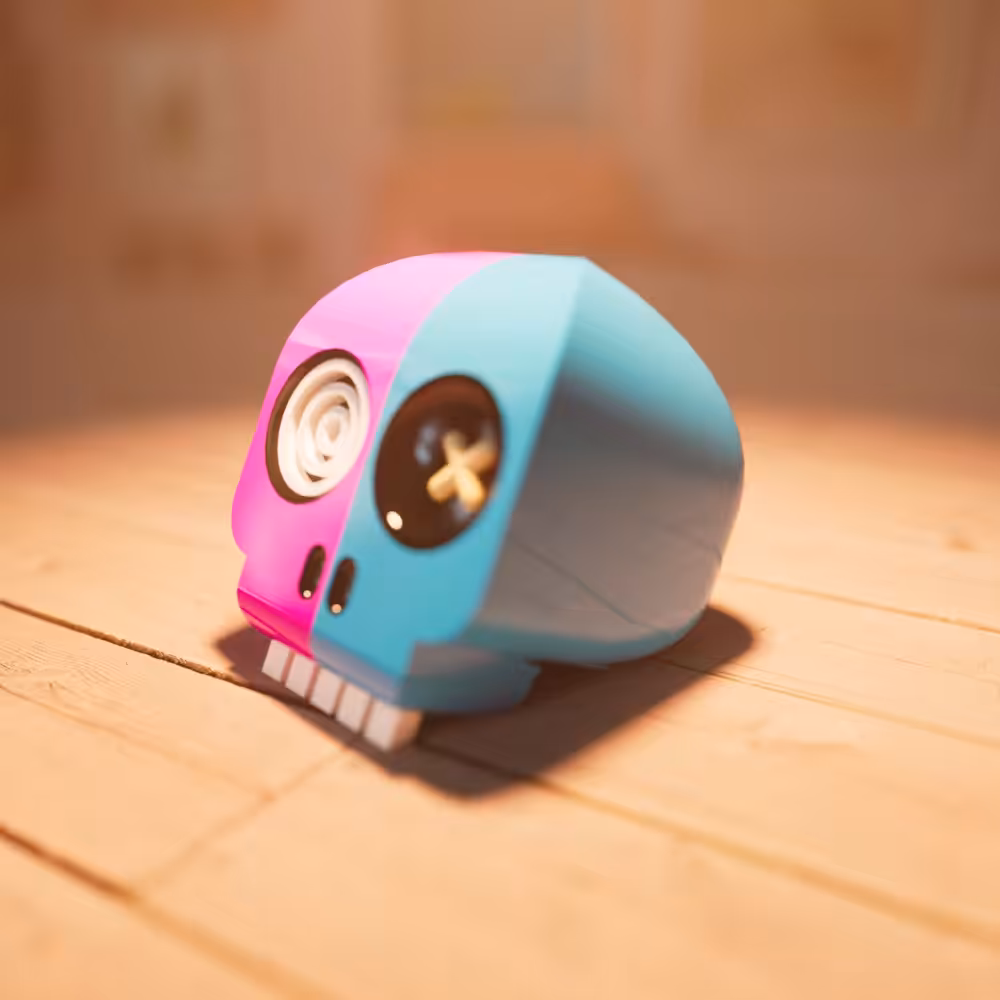 NFT Guild skull TOY