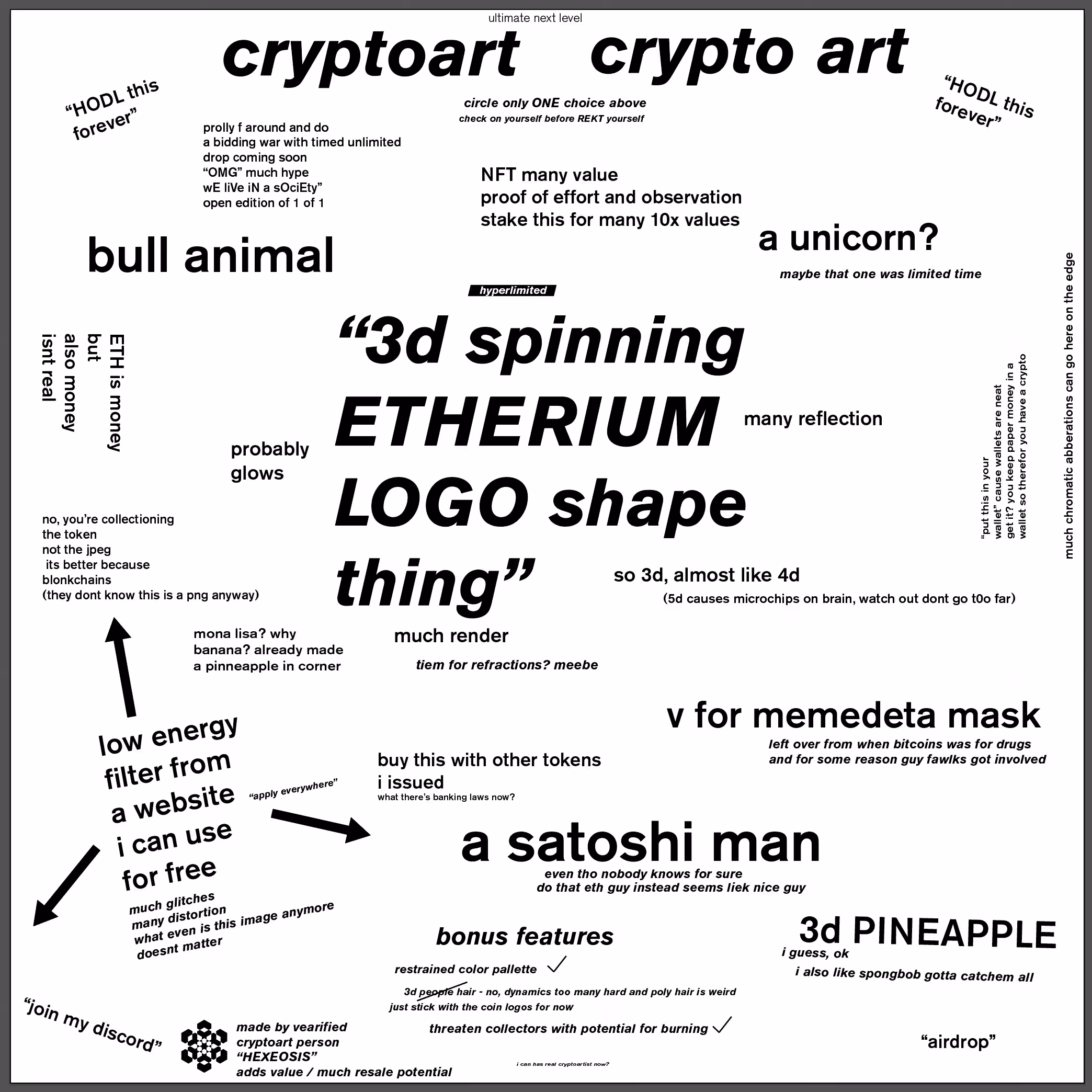 cryptoart requires words in this field (night)