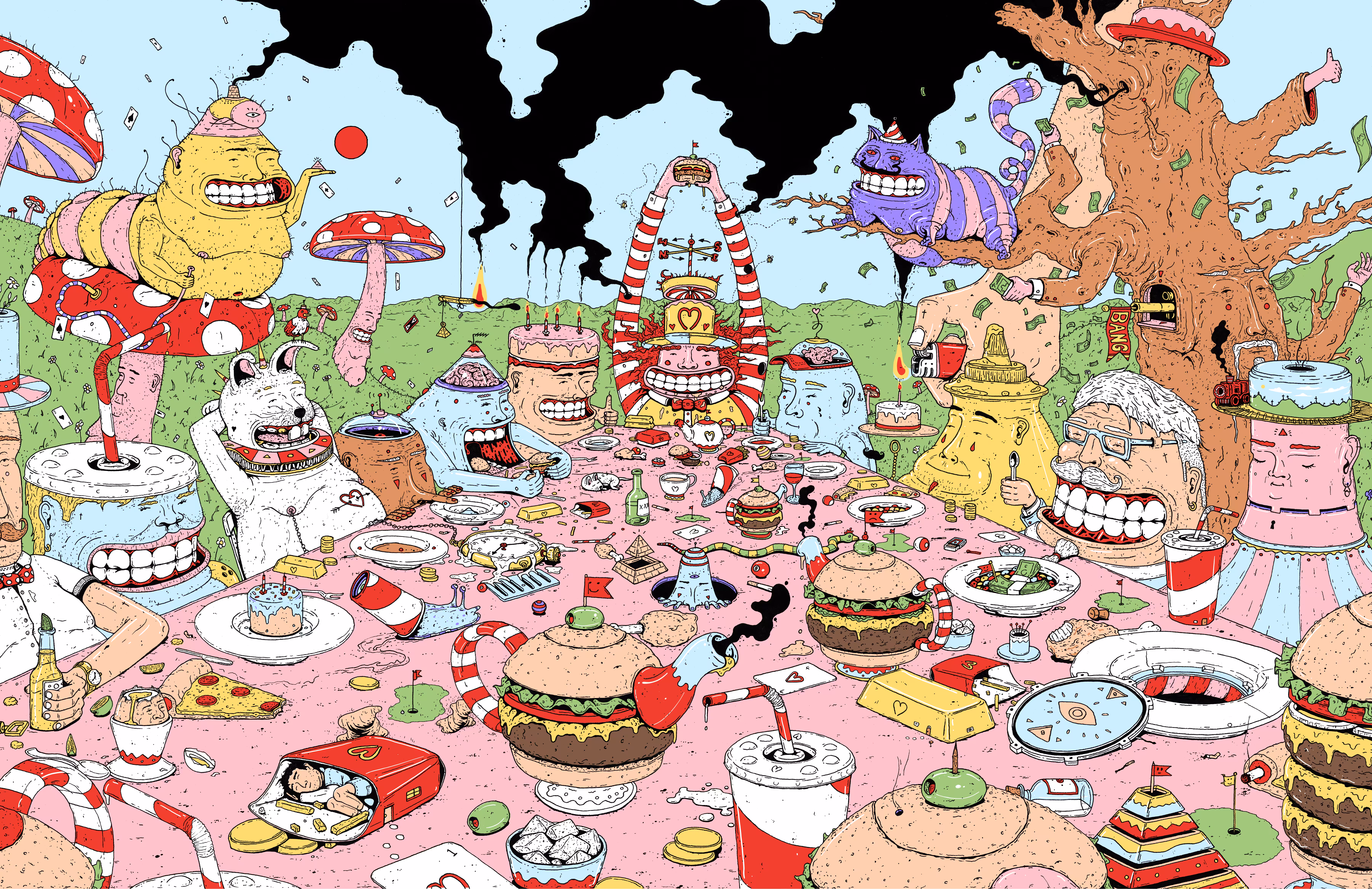Lumpy Tea Party