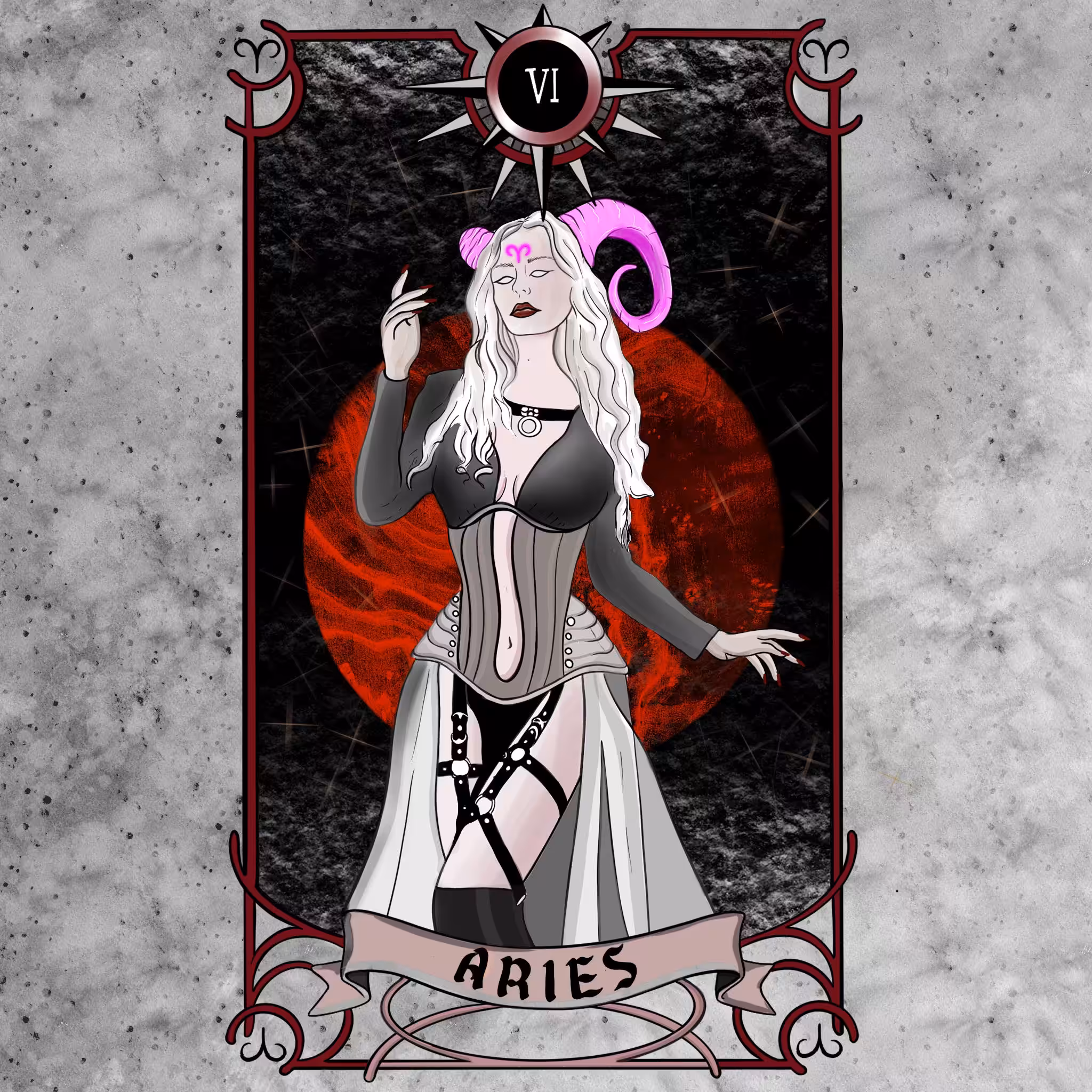 Passionate fire of Mars: ARIES
