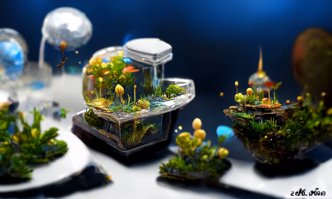 Aquarium World #1 🌊 🌿🐟 ✧ 20 Editions ✧ https://twitter.com/CreationBlok
