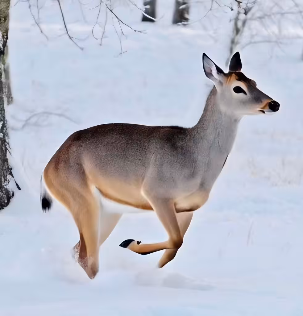 Deer in Snow mp4