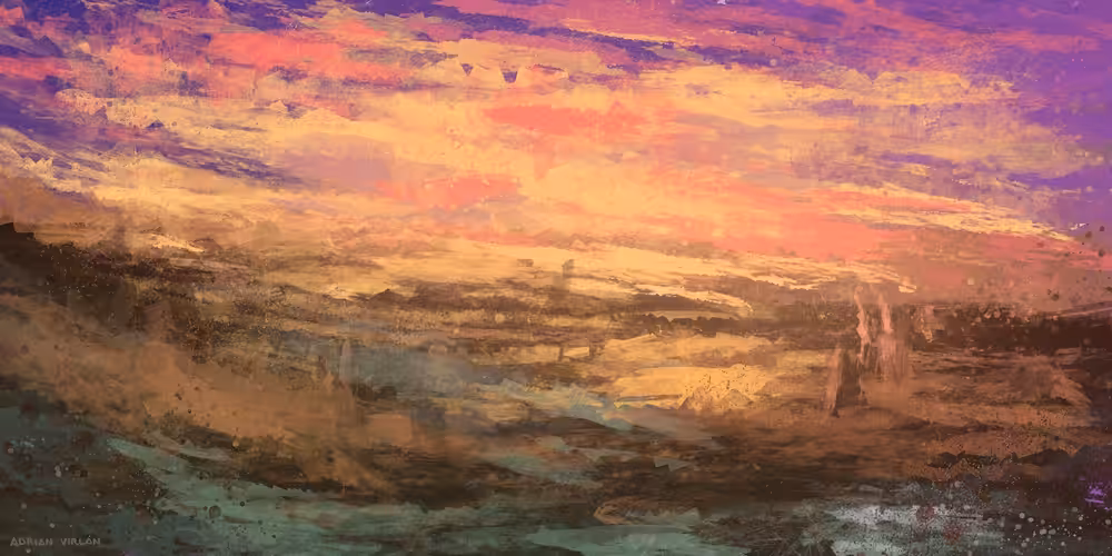 Purple Sunset #1