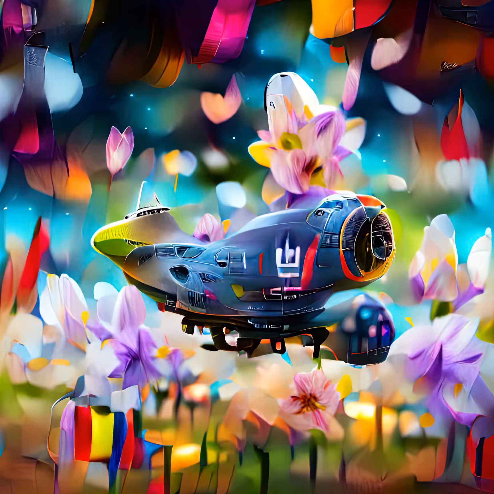 Anne Spalter AI Spaceships: Fields Frigate 128/501