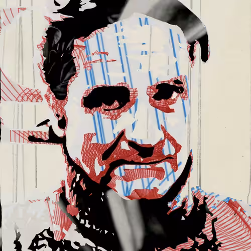 THE GENERATIVE PORTRAIT COLLECTION OF ROBERT MALLARY: Generative Portrait of Robert Mallary #434