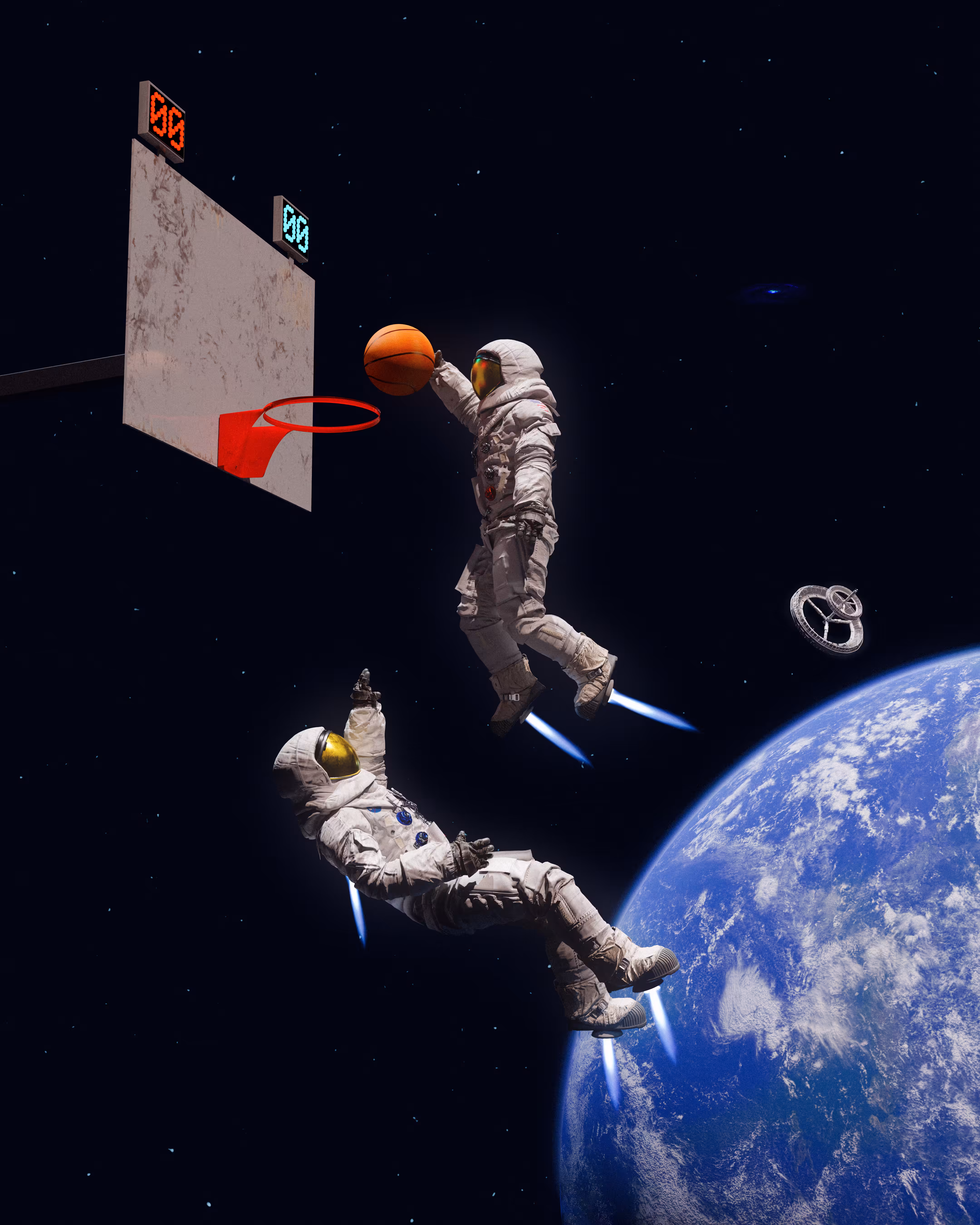 Space-Basketball