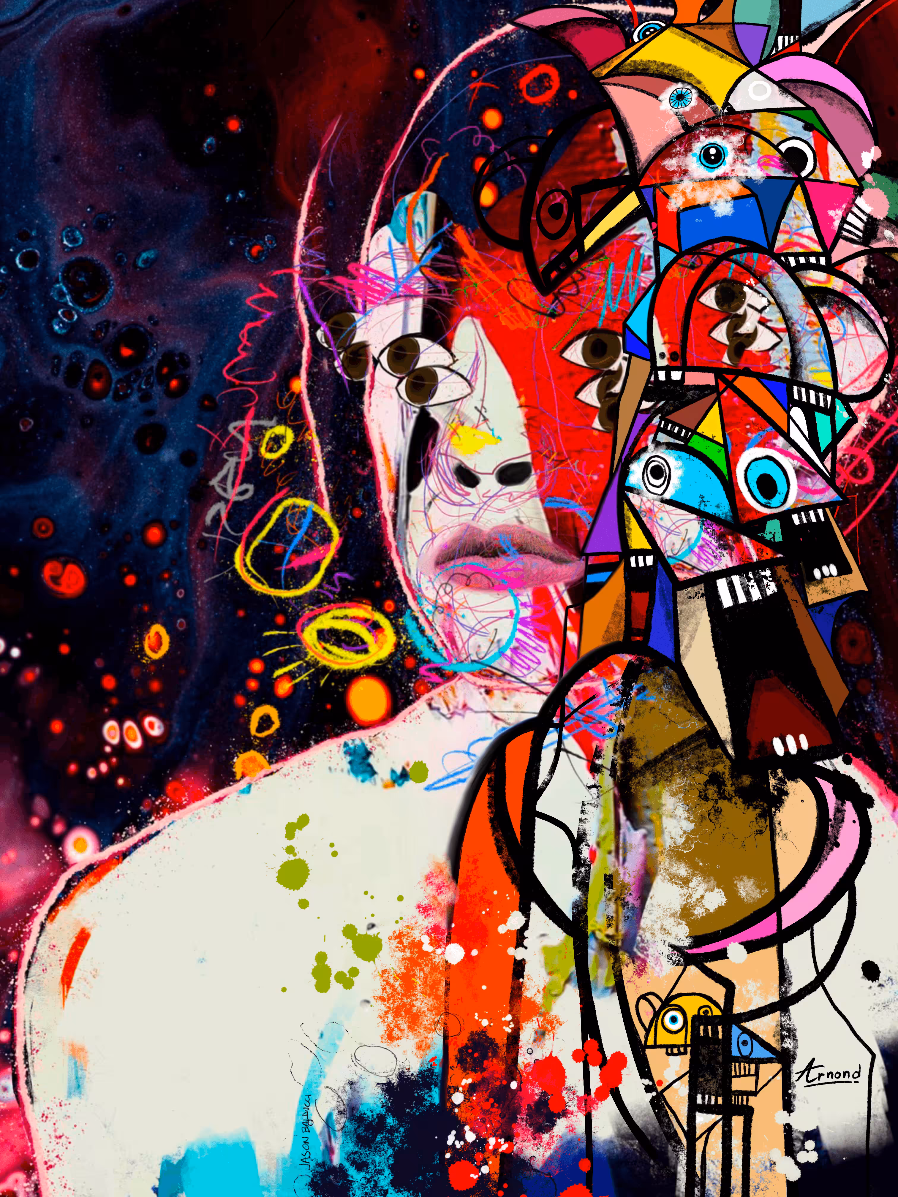 Midnight pleasure - 1/1 collab with Arnond Hnurson