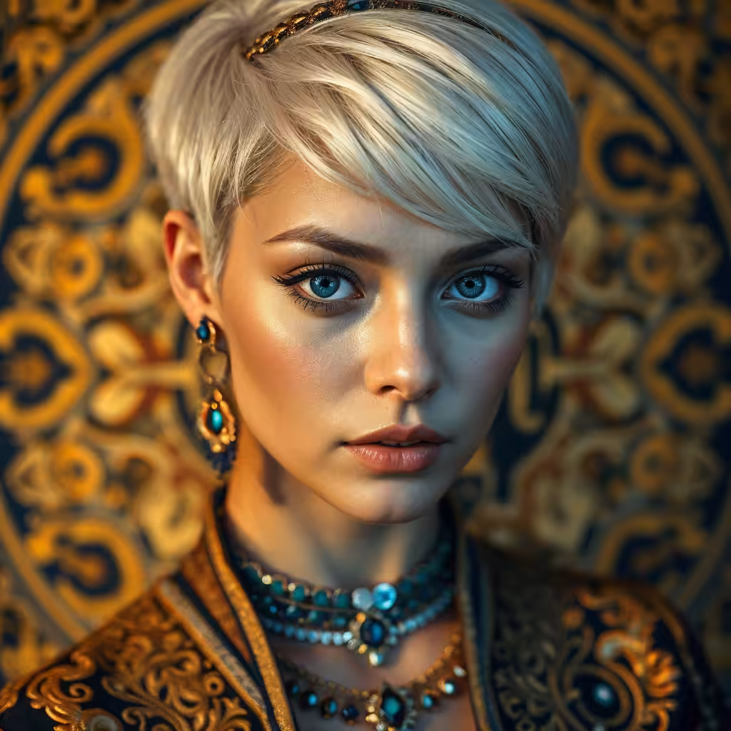Frostfire Alchemy: The Art of AI & Human Love: Frost queen