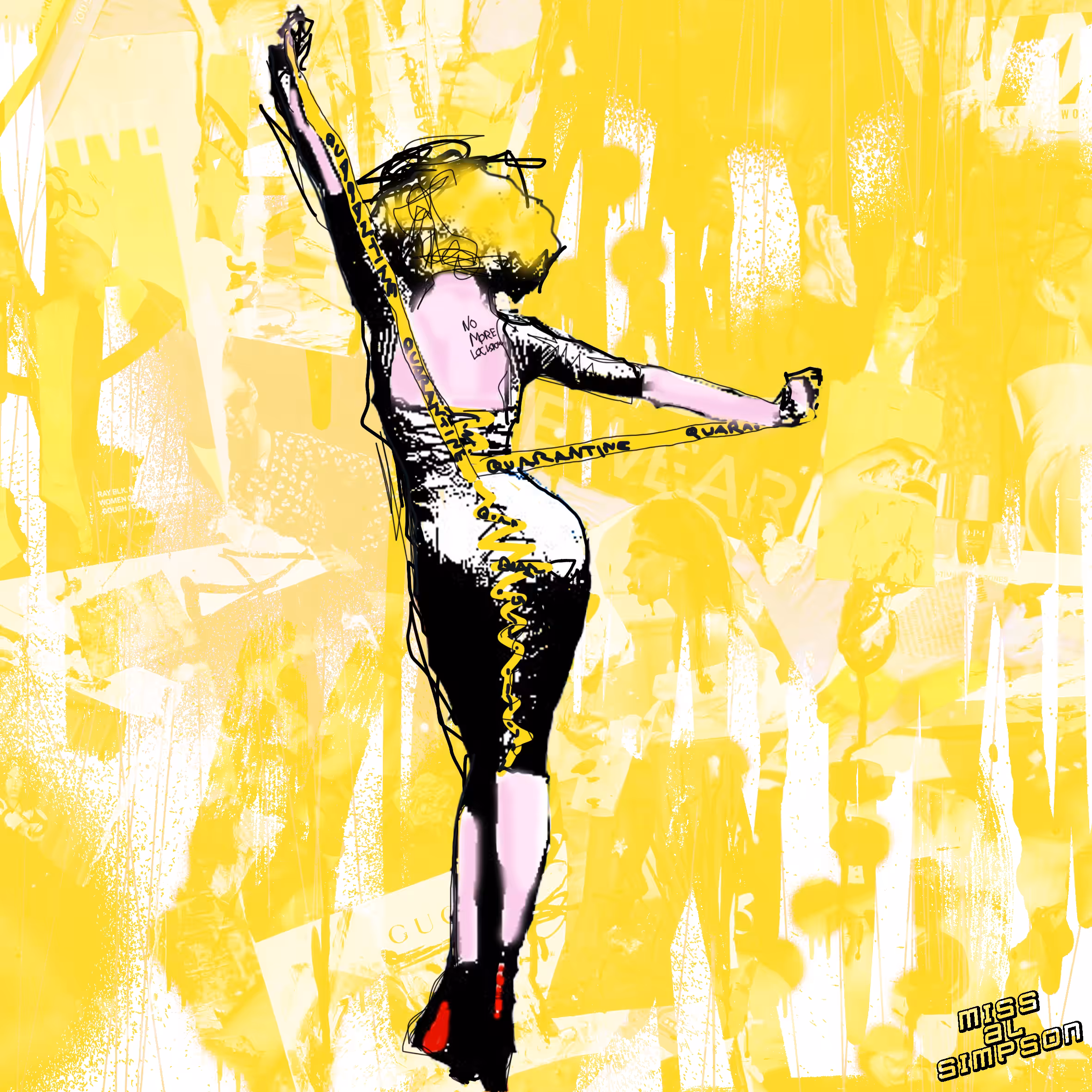 TIED UP (YELLOW)