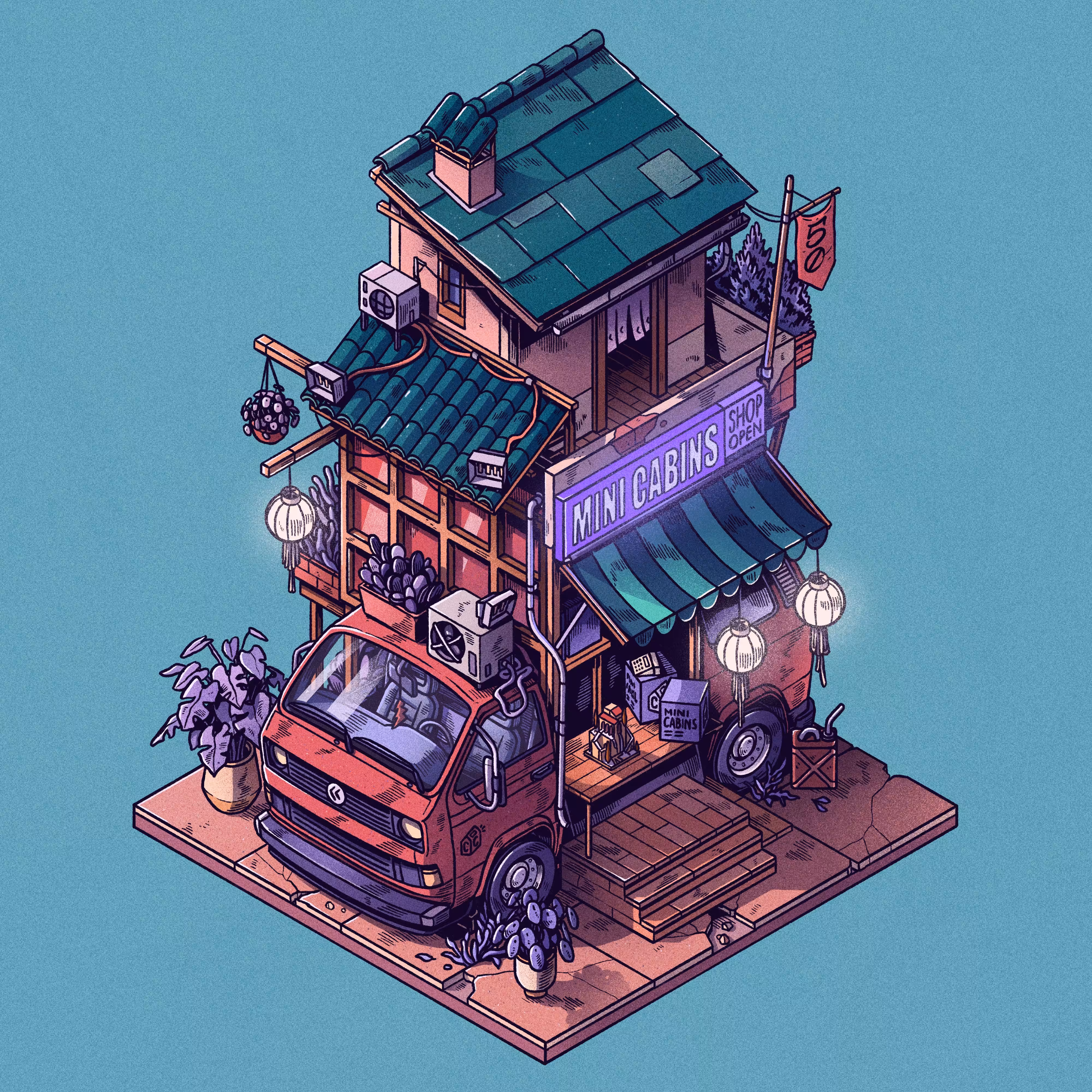 Curious Cabins #50: Caravan #668