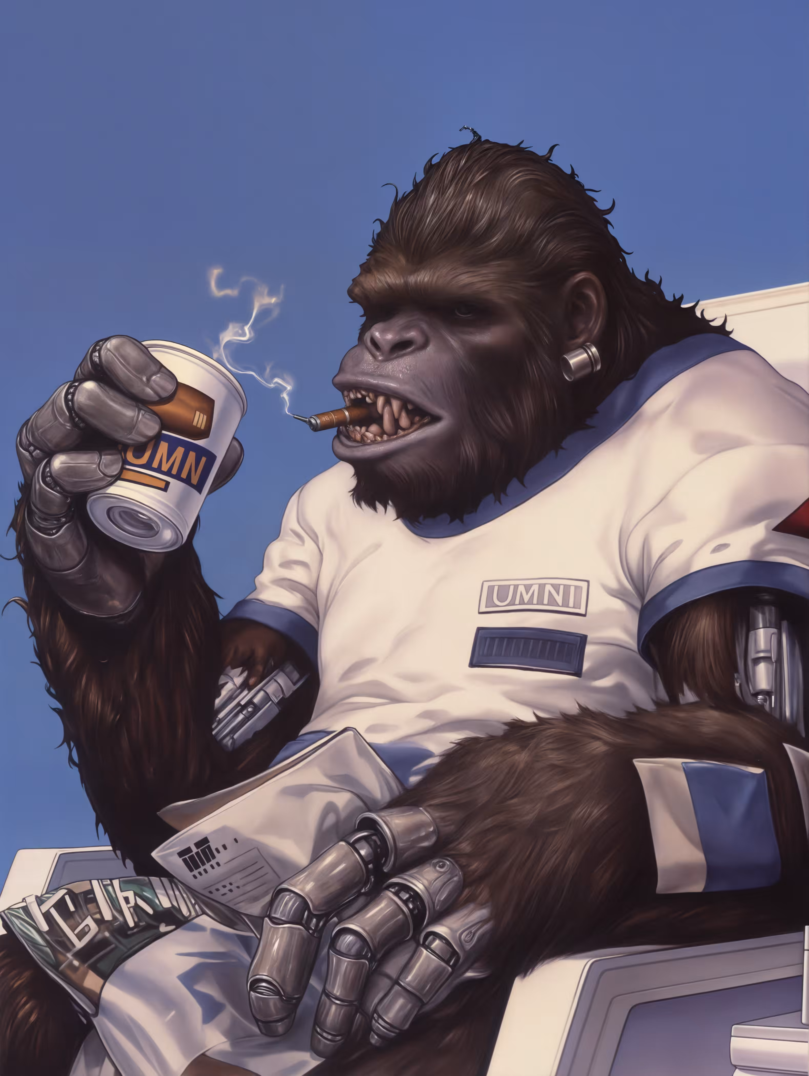 Issues #138 - Cyber Simian