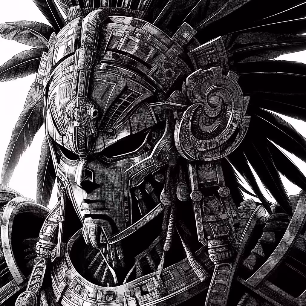 CyberAztec Gods: Aztec #9