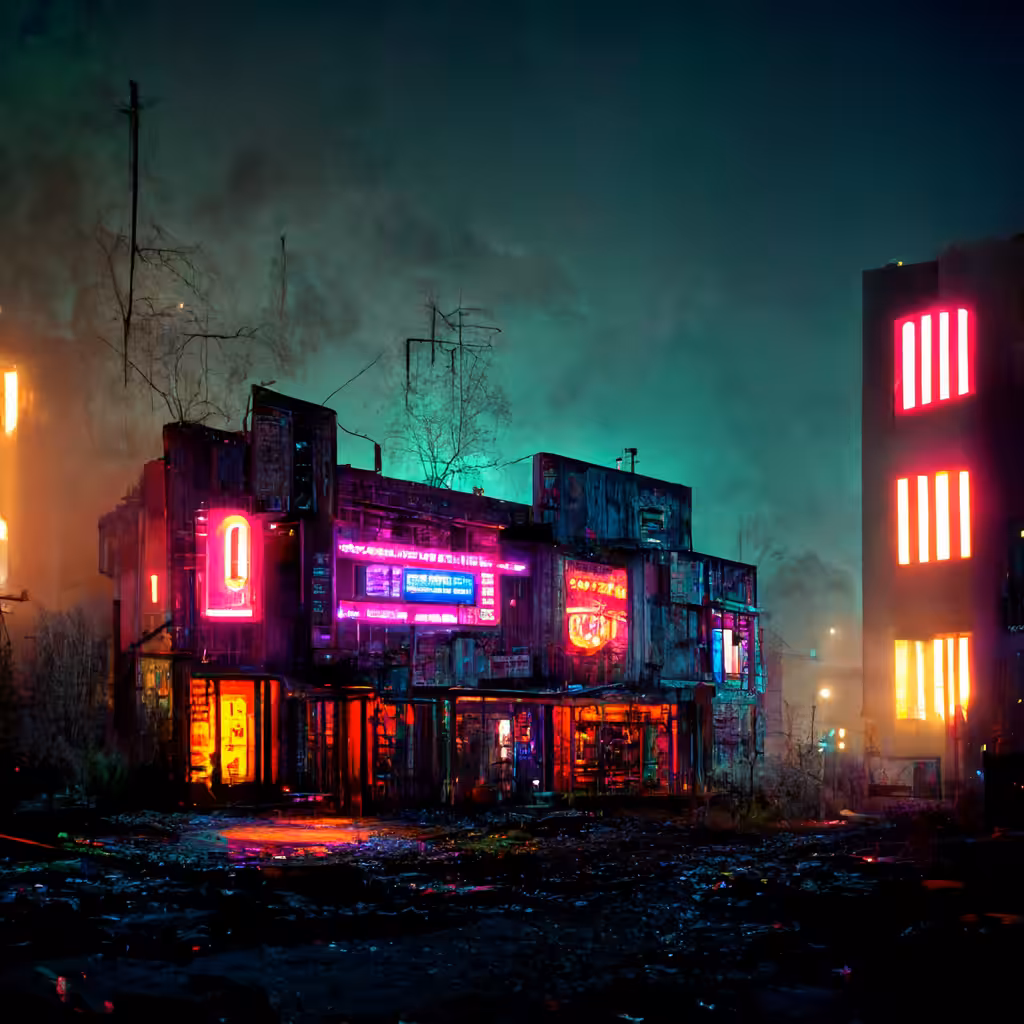 Night in a Utopian City 2/4