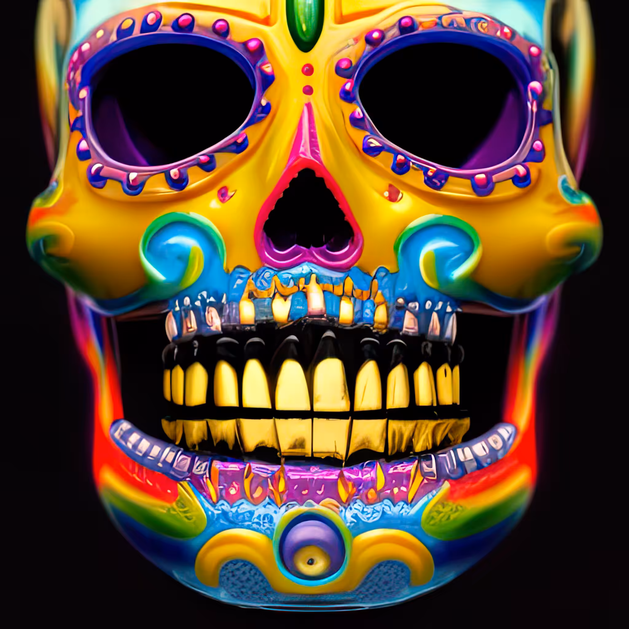 Head Case - A Color Study: Head Case #773